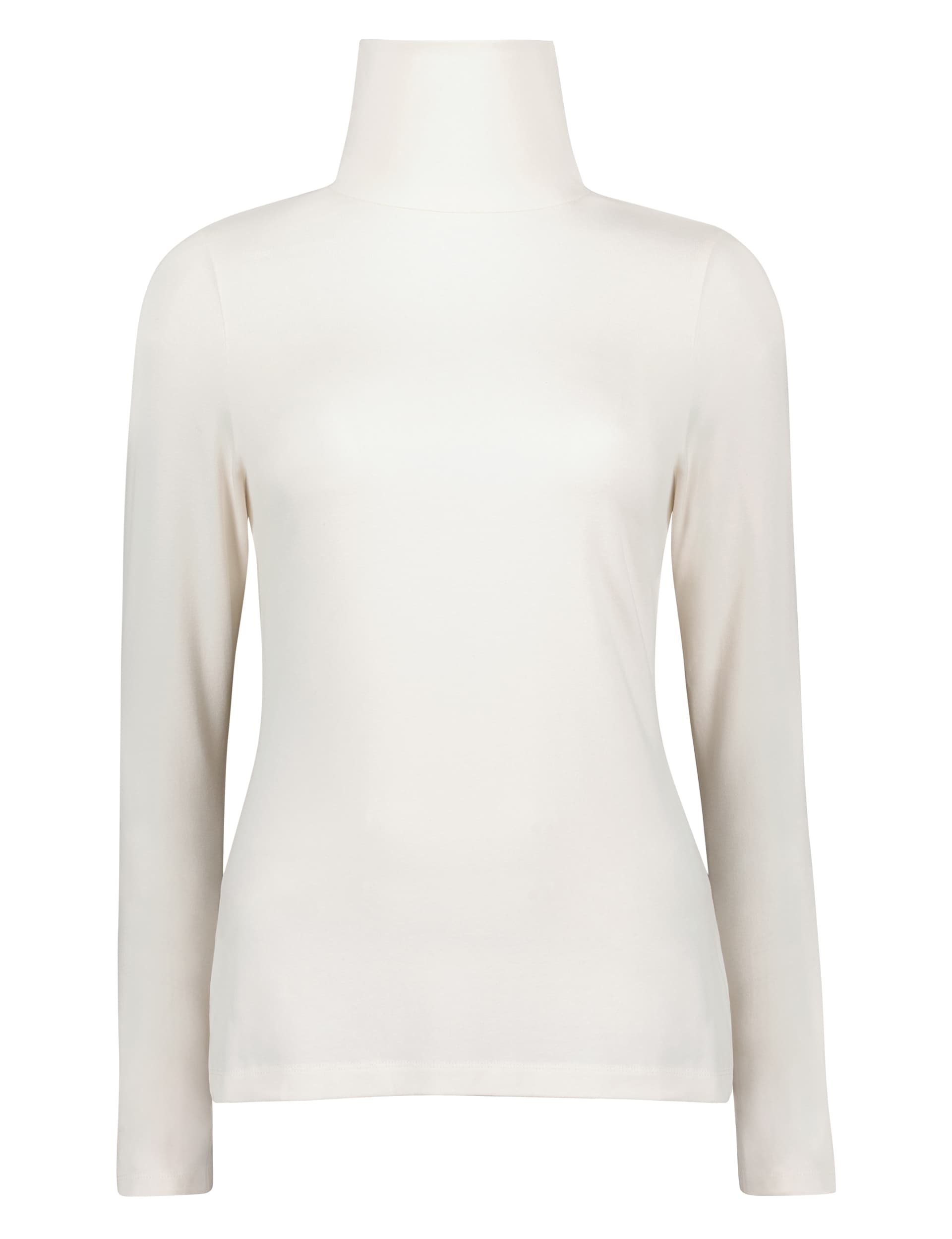 Baukjen Women's Jersey High Neck Top - 16 - Light Cream, Light Cream