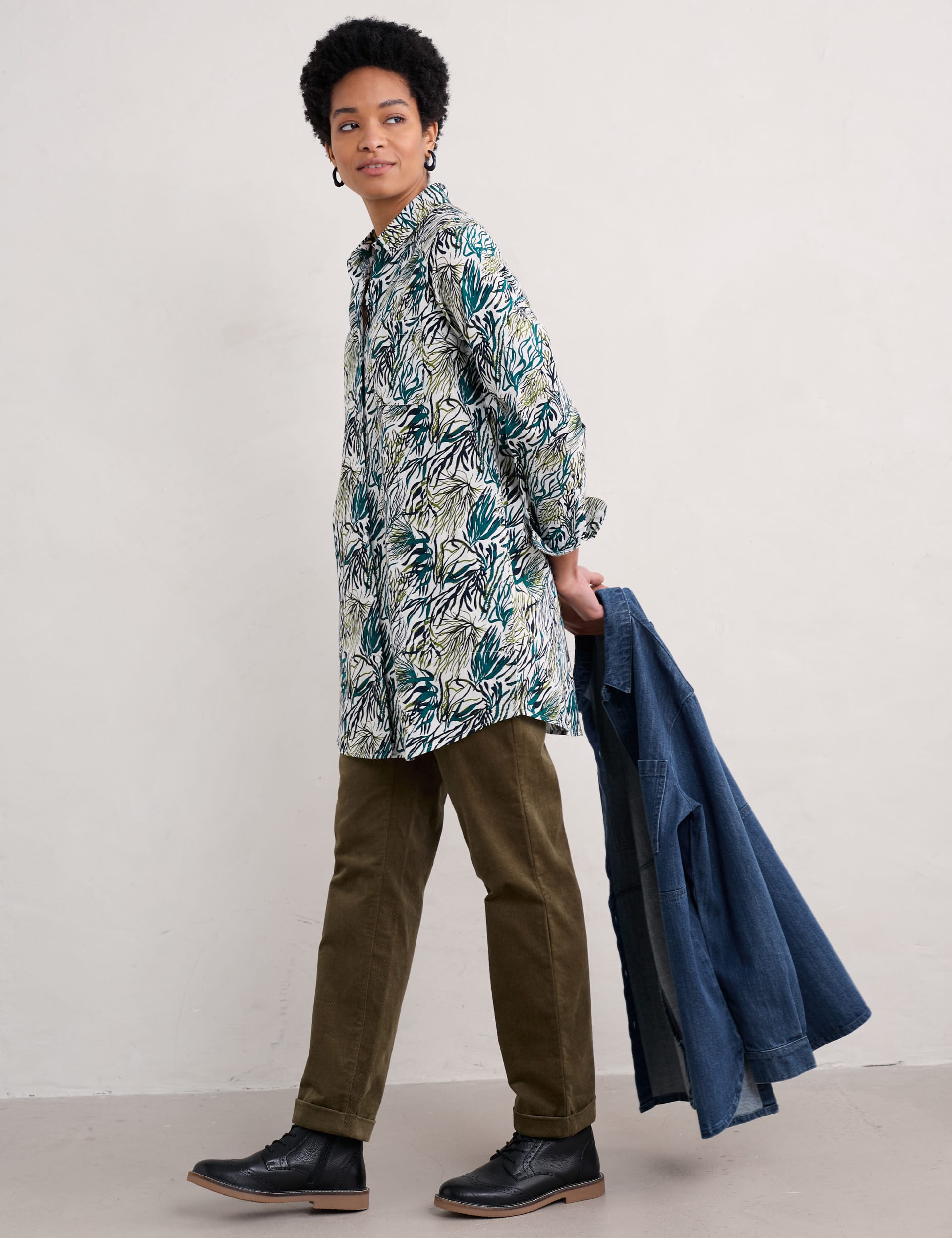 Seasalt Cornwall Women's Pure Cotton Printed Shirt