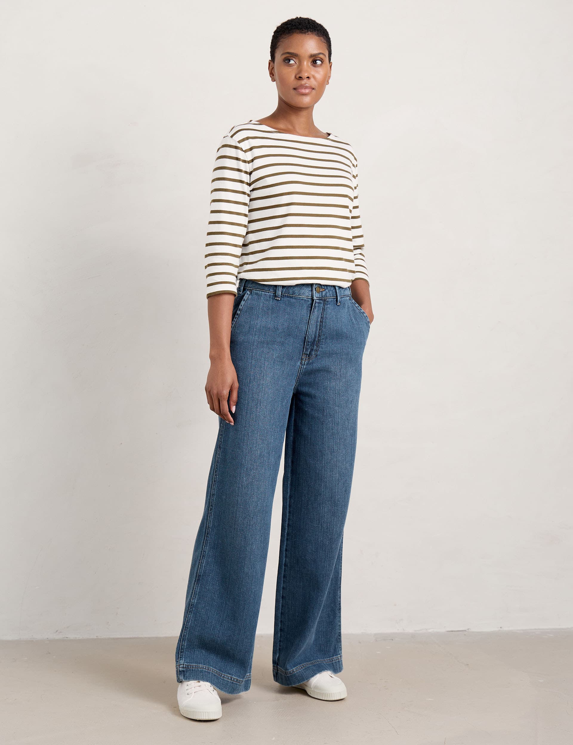 Seasalt Cornwall Women's Wide Leg Jeans