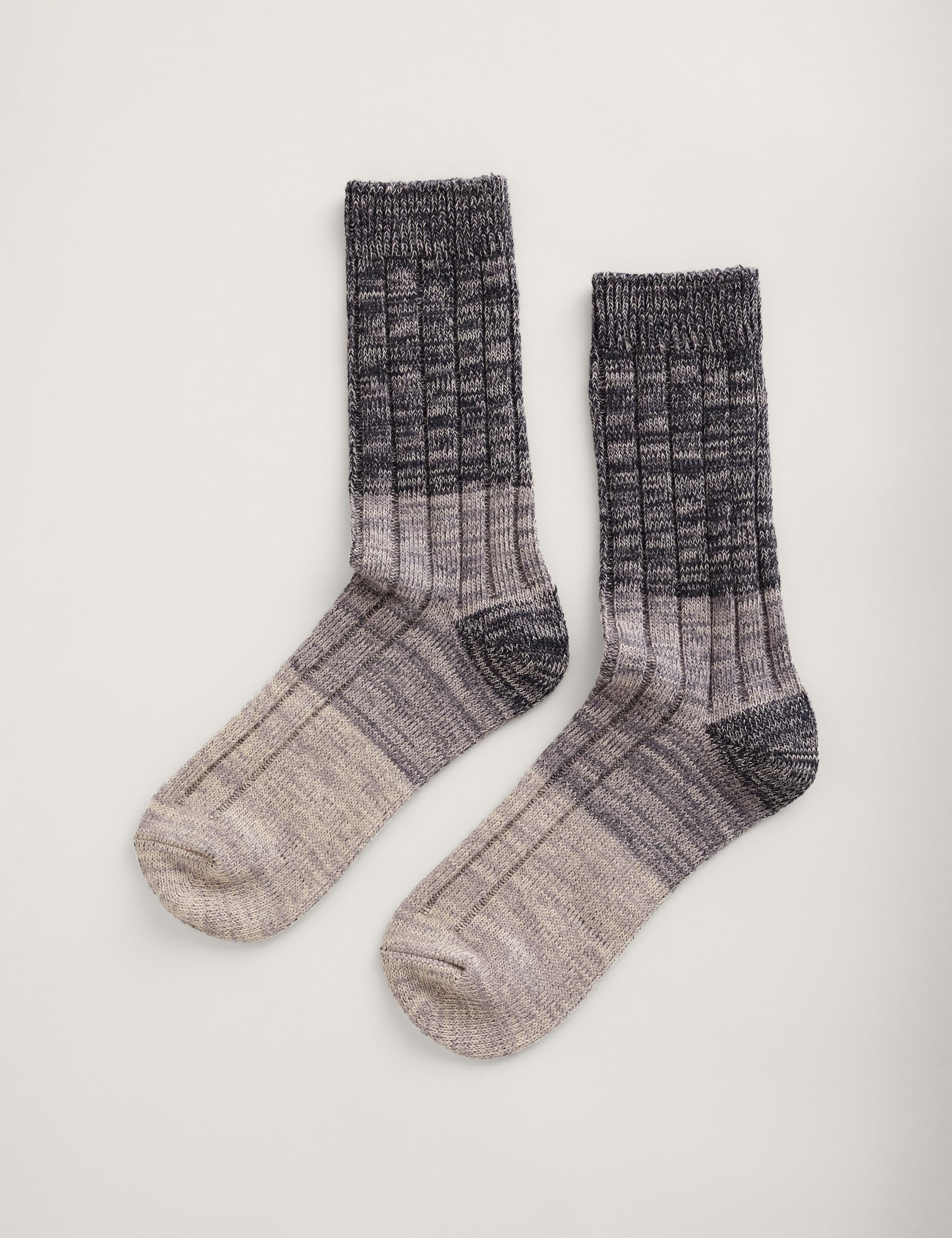 Seasalt Cornwall Women's Bloomin Good Socks II - Grey Mix, Grey Mix