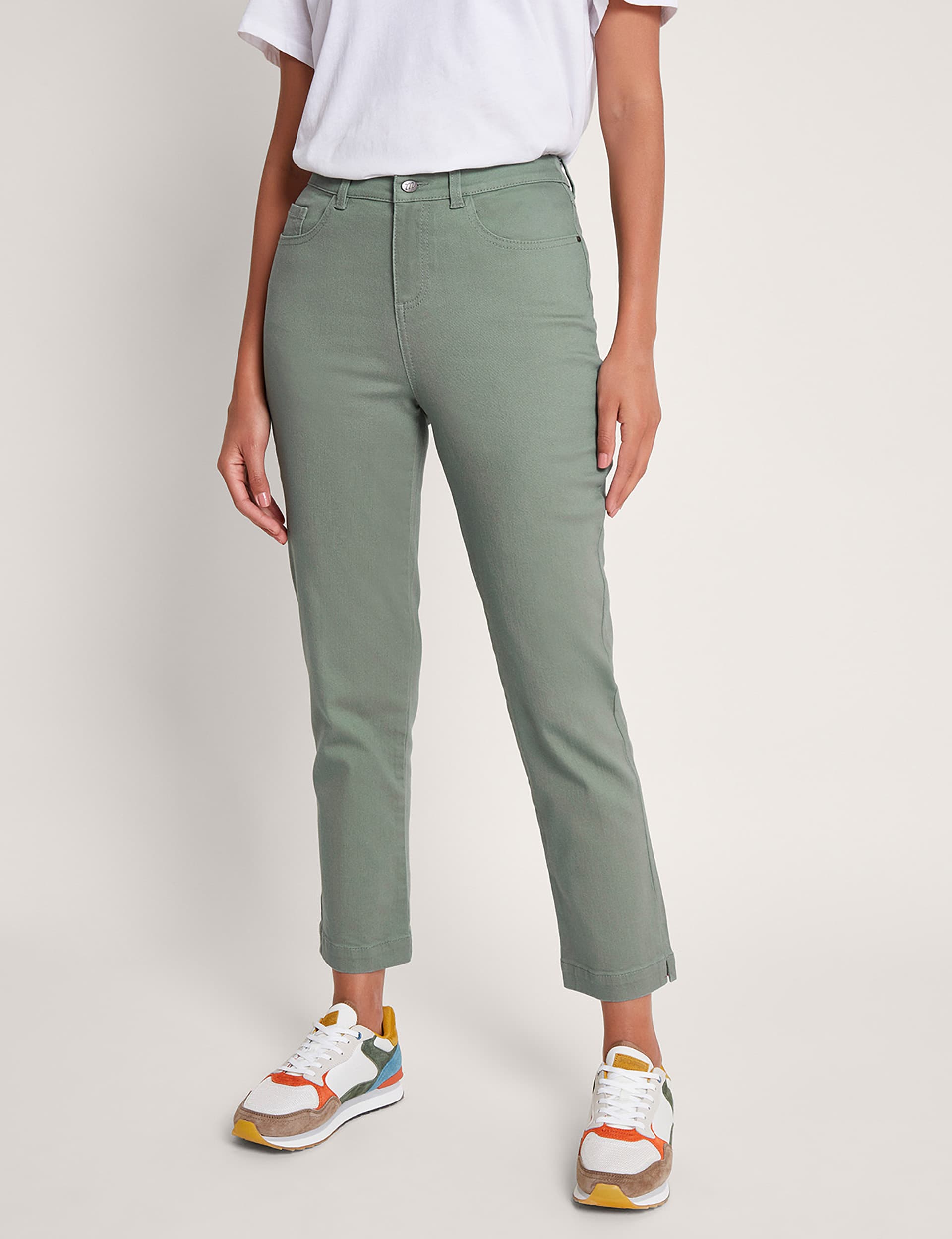 Monsoon Women's Slim Fit Cropped Jeans