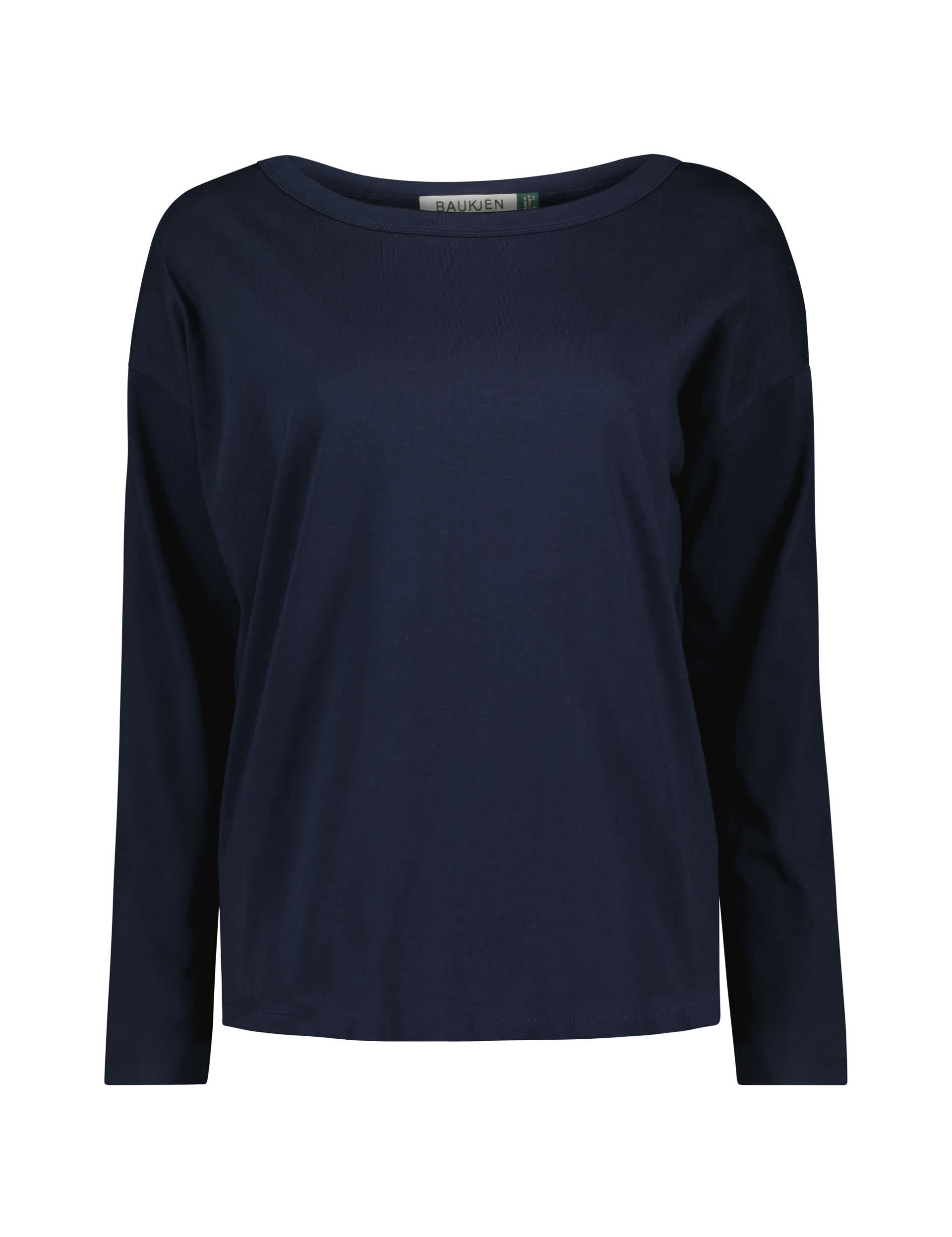 Baukjen Women's Pure Cotton Relaxed Top - 12 - Dark Indigo, Dark Indigo