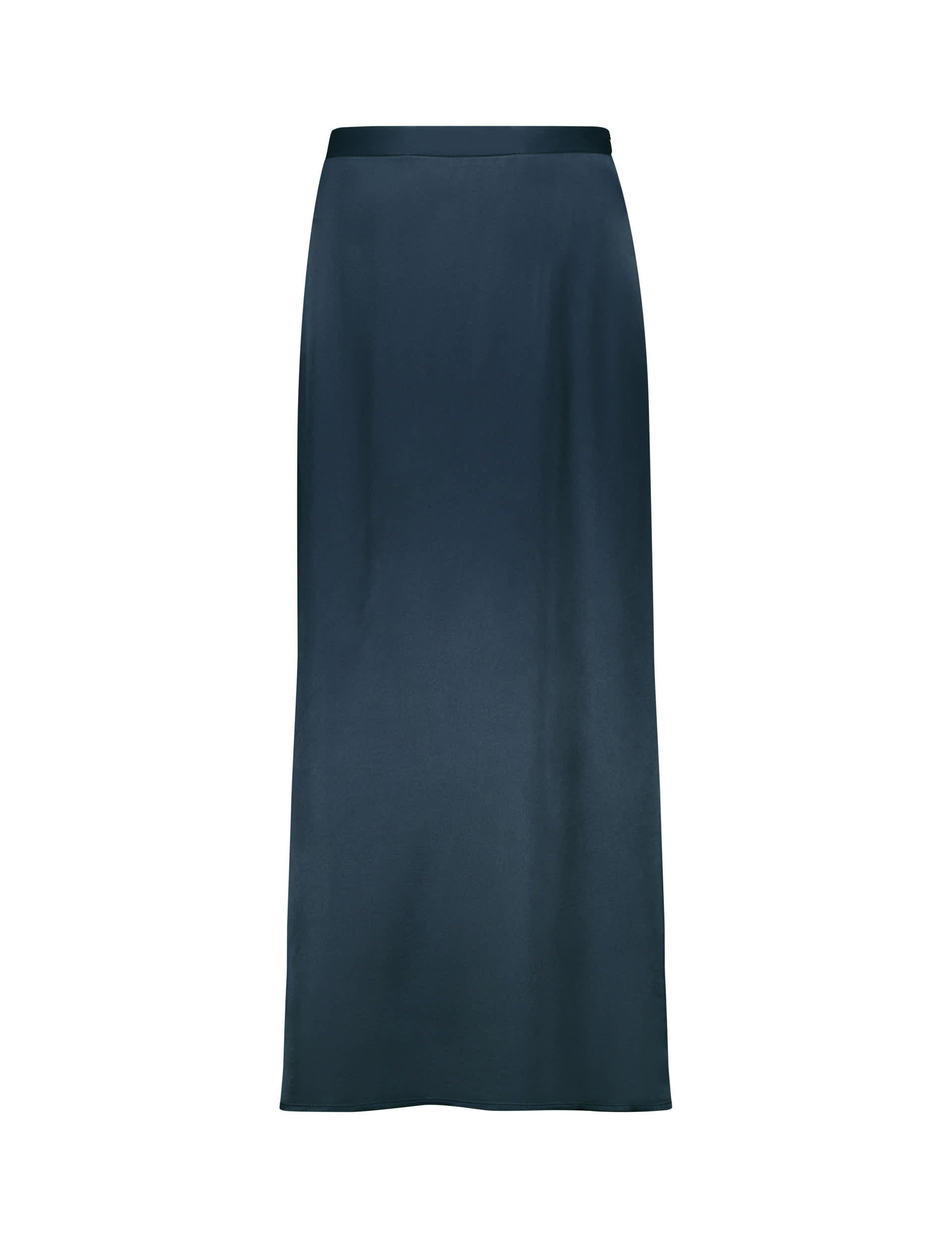 Baukjen Women's Satin Midaxi Slip Skirt - 18 - Navy, Navy