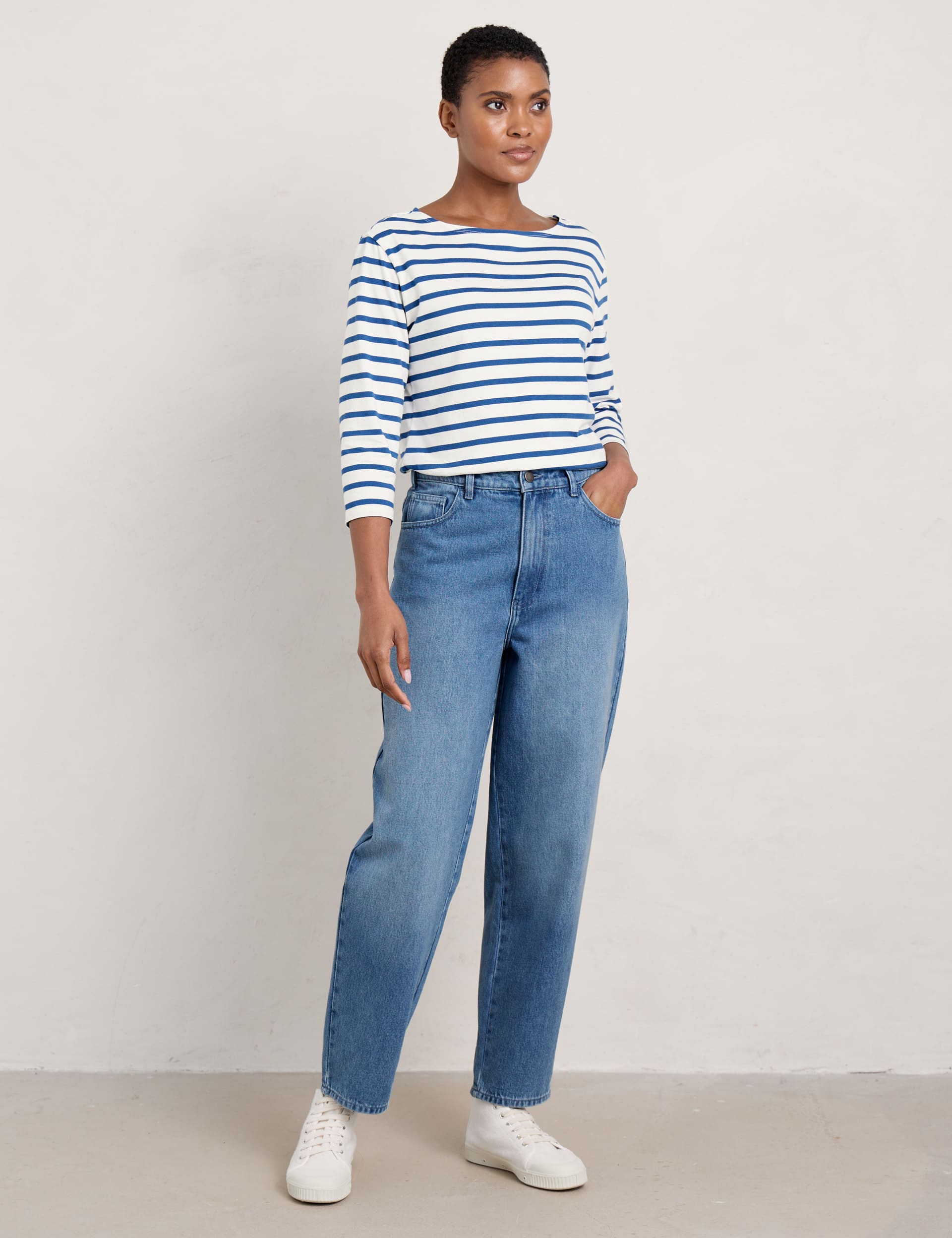 Seasalt Cornwall Women's Barrel Ankle Grazer Jeans