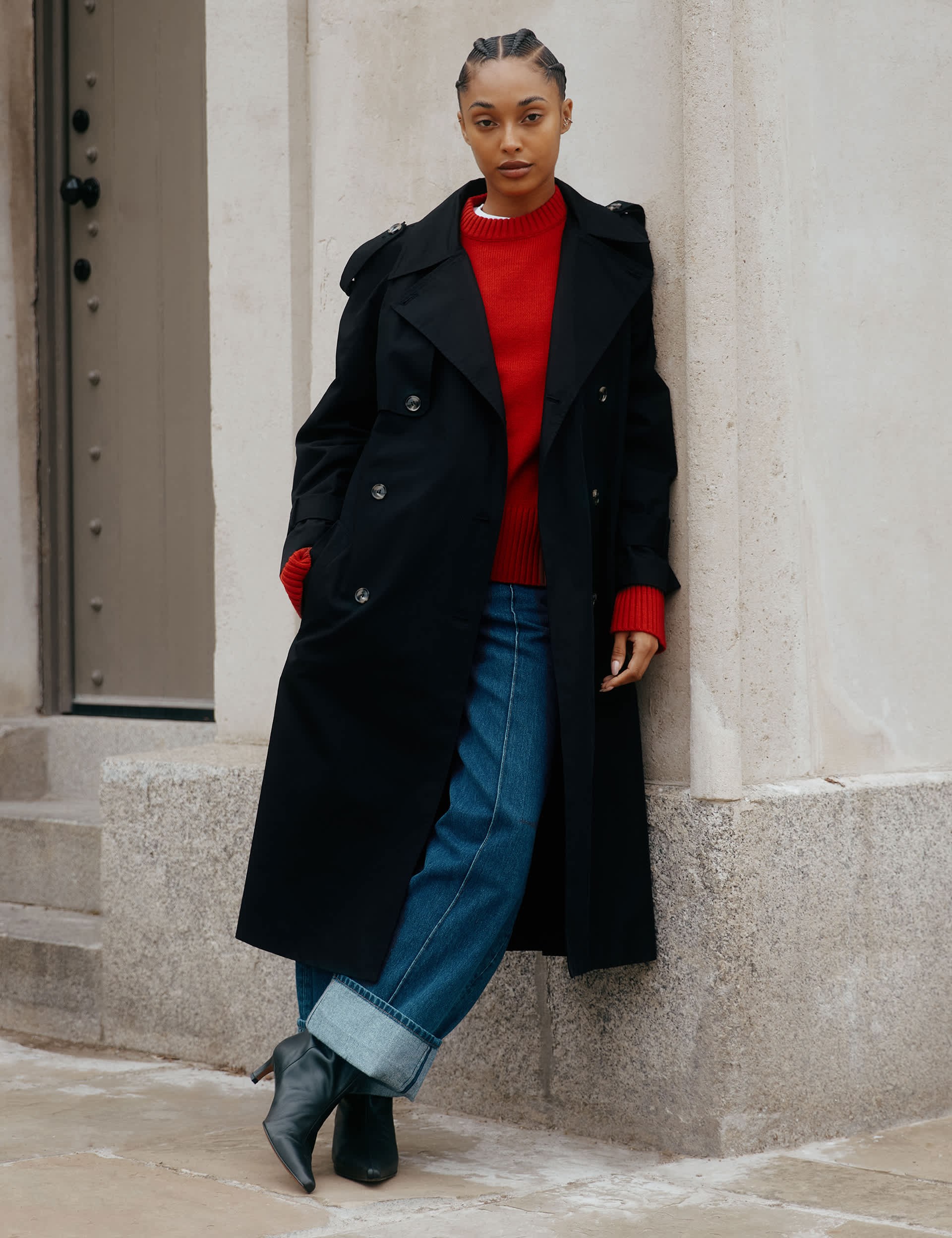 Albaray Women's Cotton Rich Trench Coat