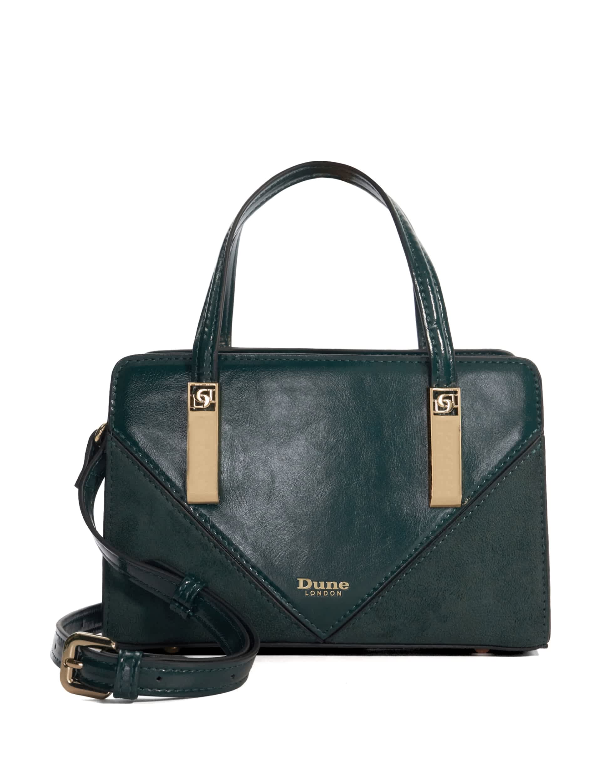 Dune London Women's Top Handle Grab Bag - Dark Green, Dark Green