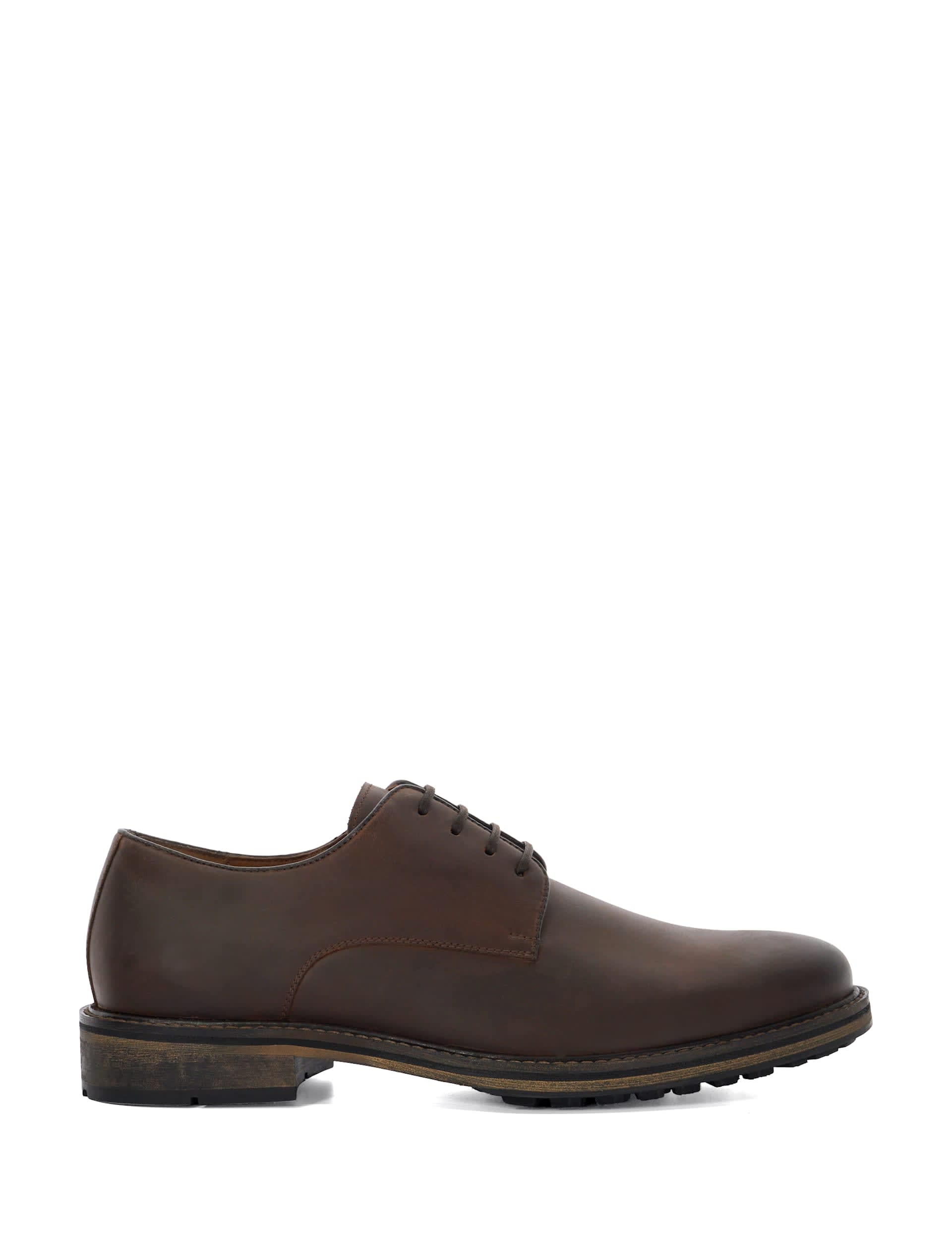 Dune London Men's Leather Brogues - 10 - Brown, Taupe,Brown