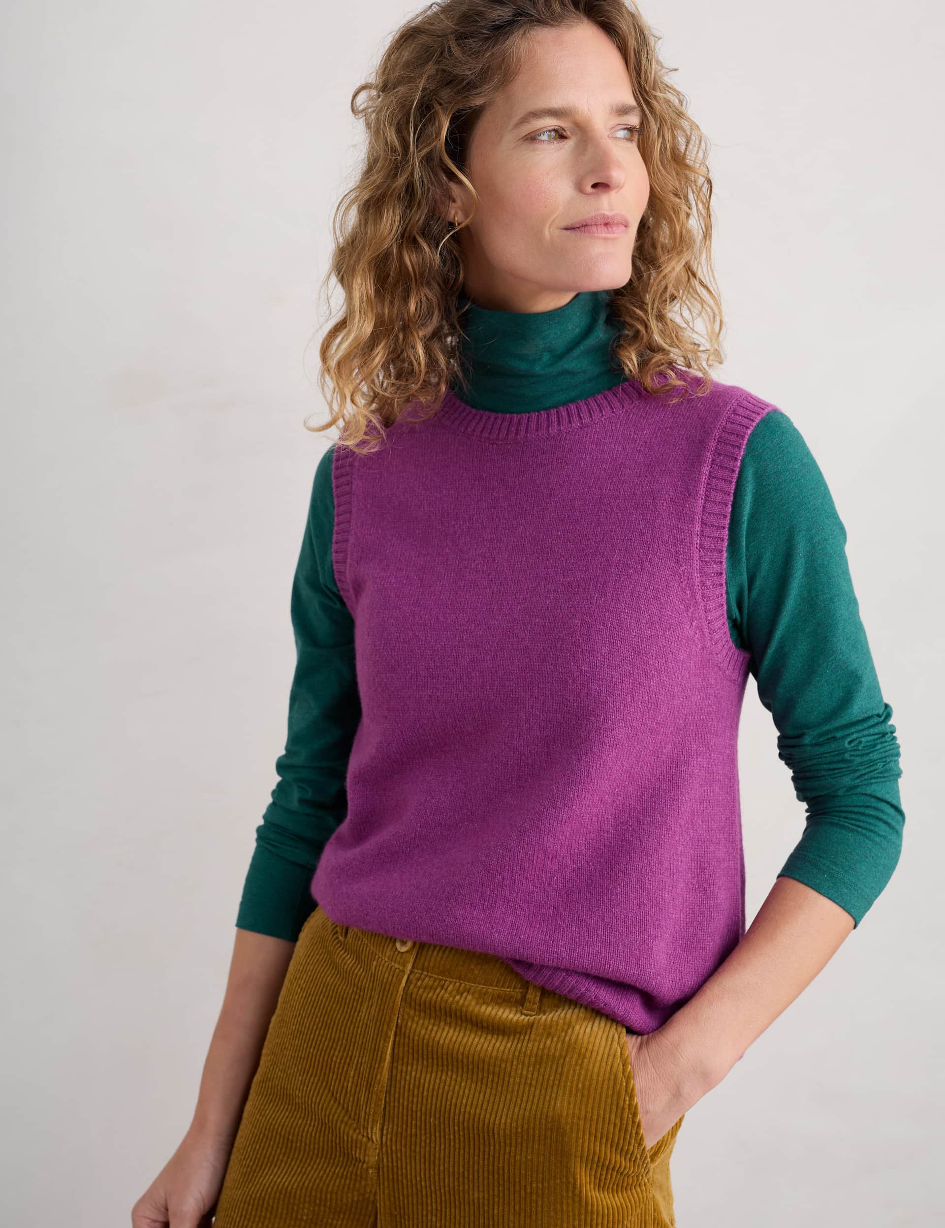 Seasalt Cornwall Women's Merino Wool Rich Knitted Vest