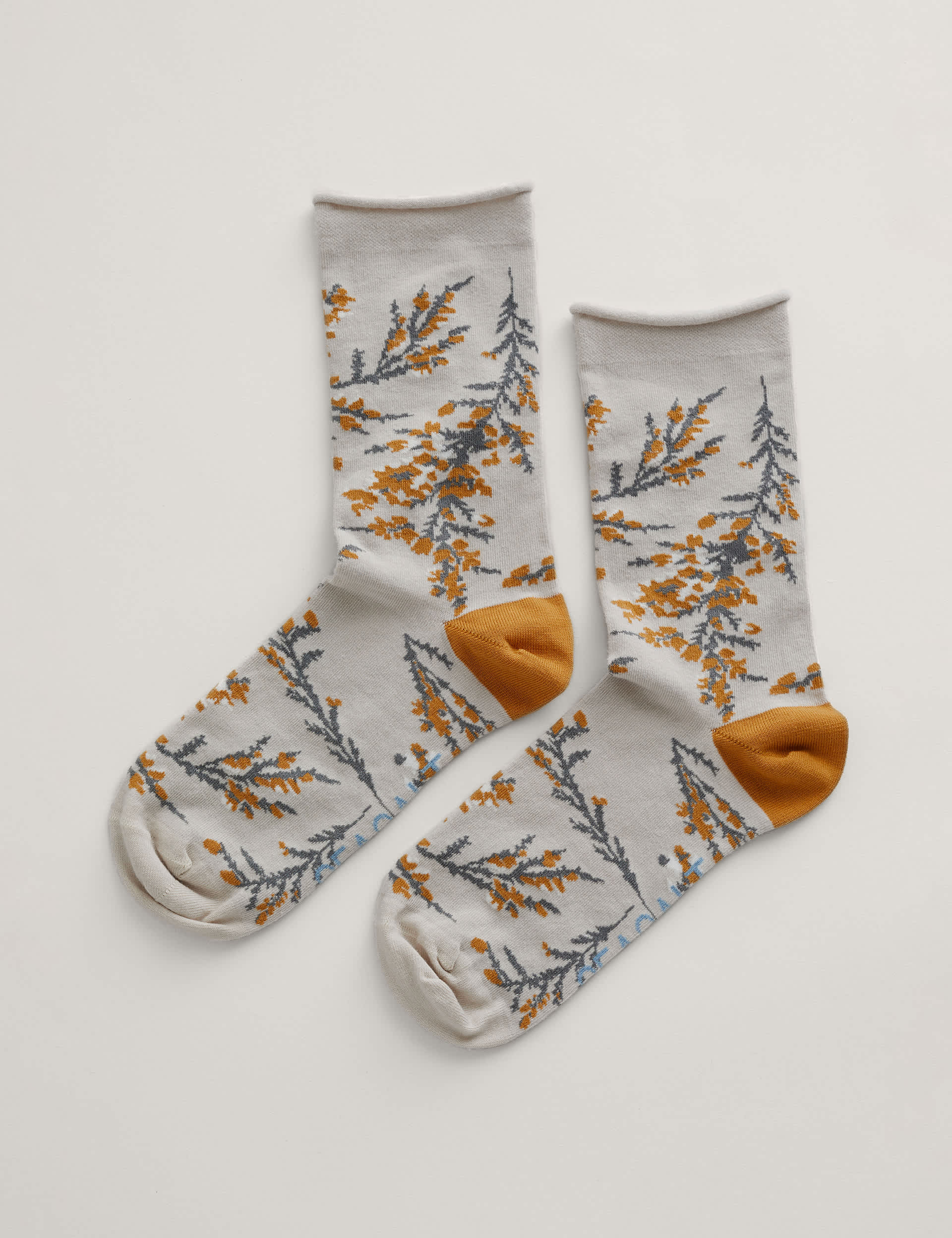 Seasalt Cornwall Women's Patterned Socks - Natural Mix, Natural Mix