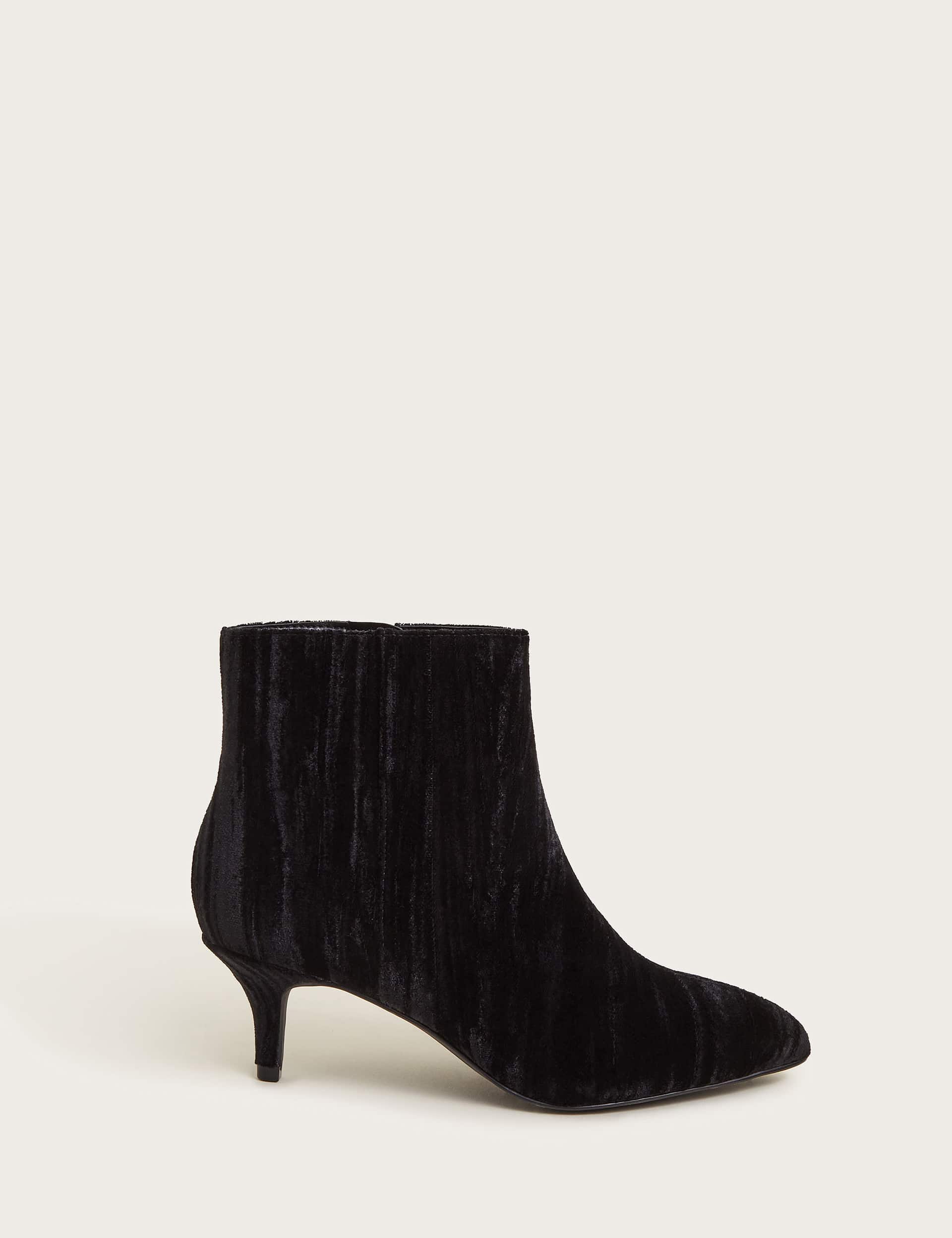 Monsoon Women's Kitten Heel Ankle Boots