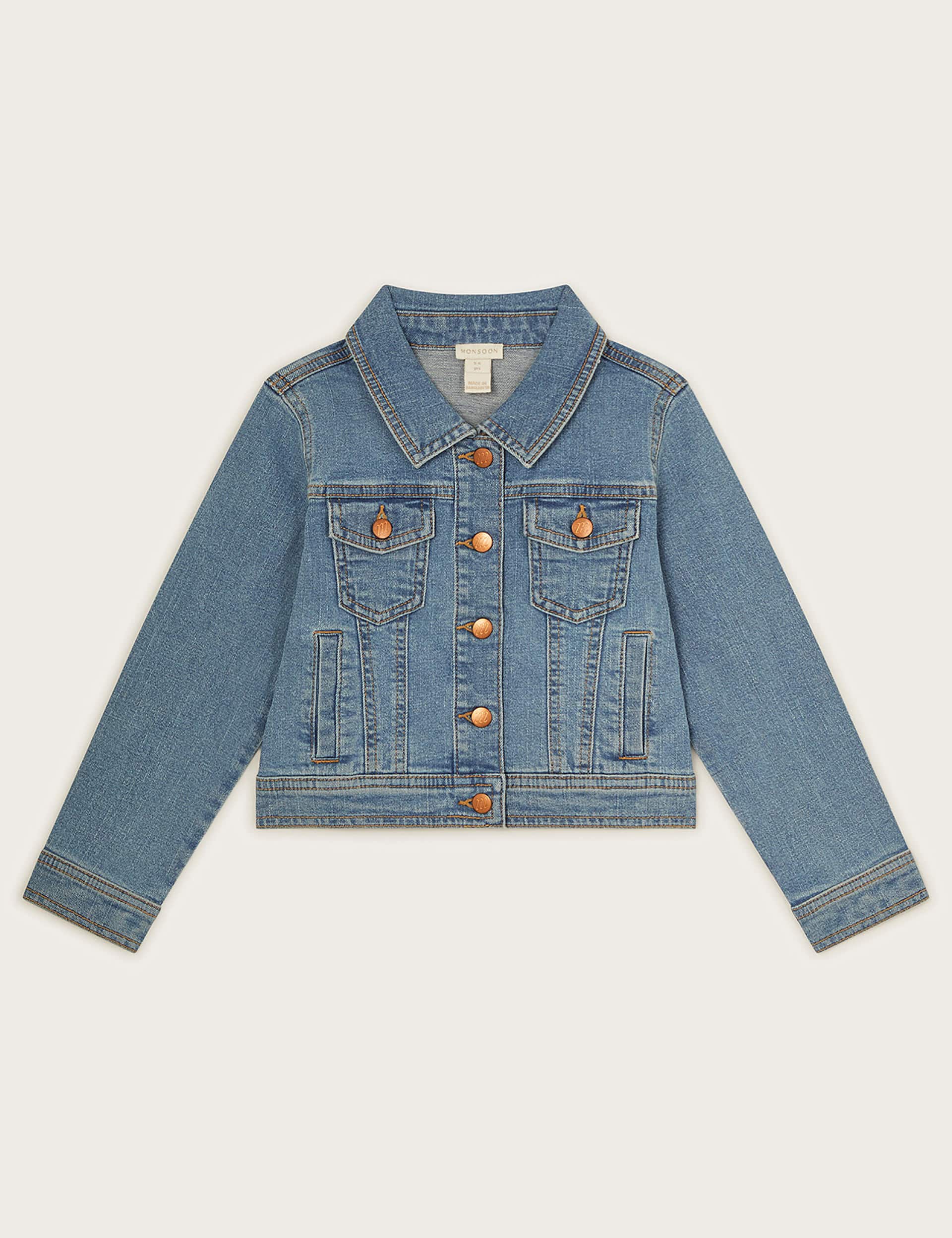 Monsoon Girls Denim Jacket (6 Mths-15 Yrs)