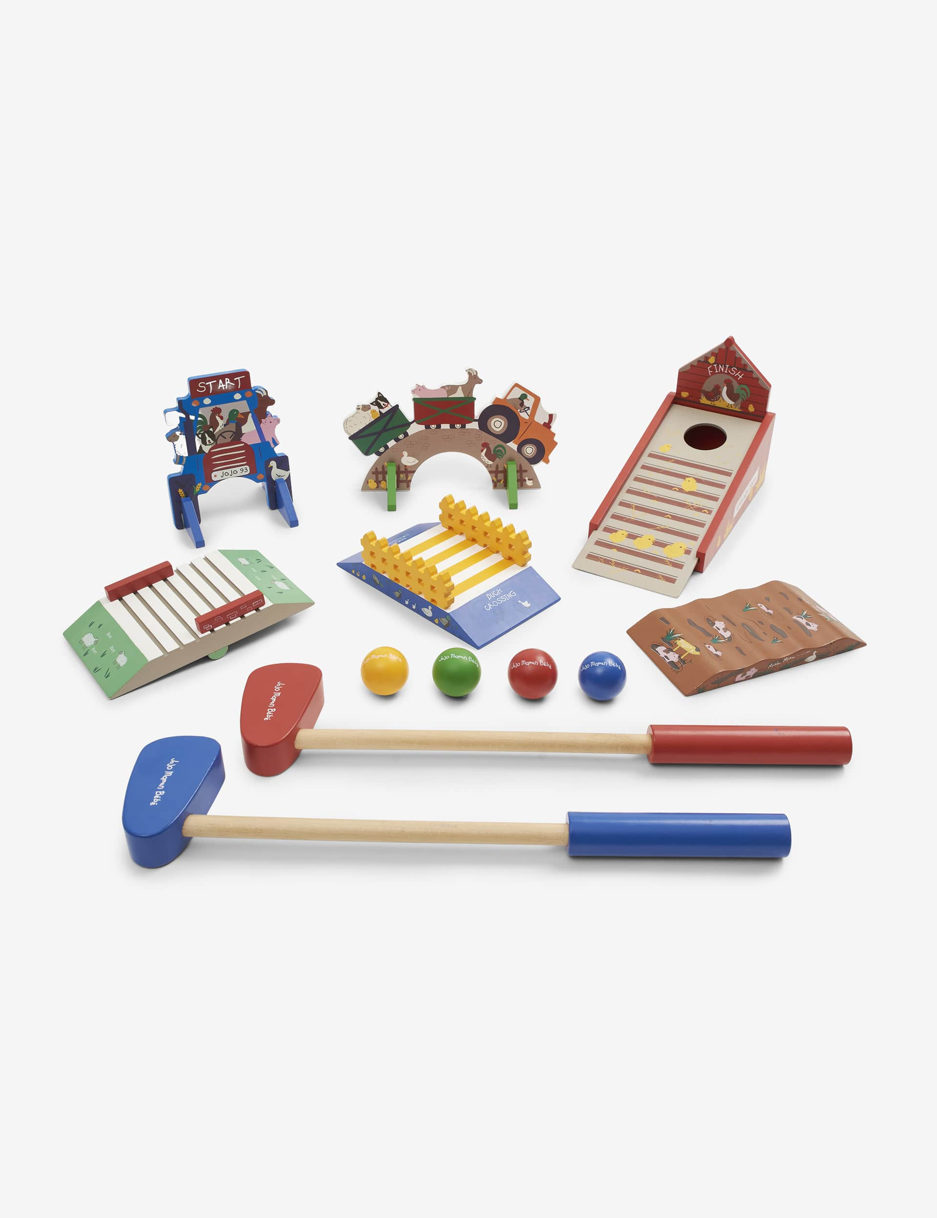 Jojo Maman Bb Farm Mini Golf Set (3+ Yrs) - Multi, Multi