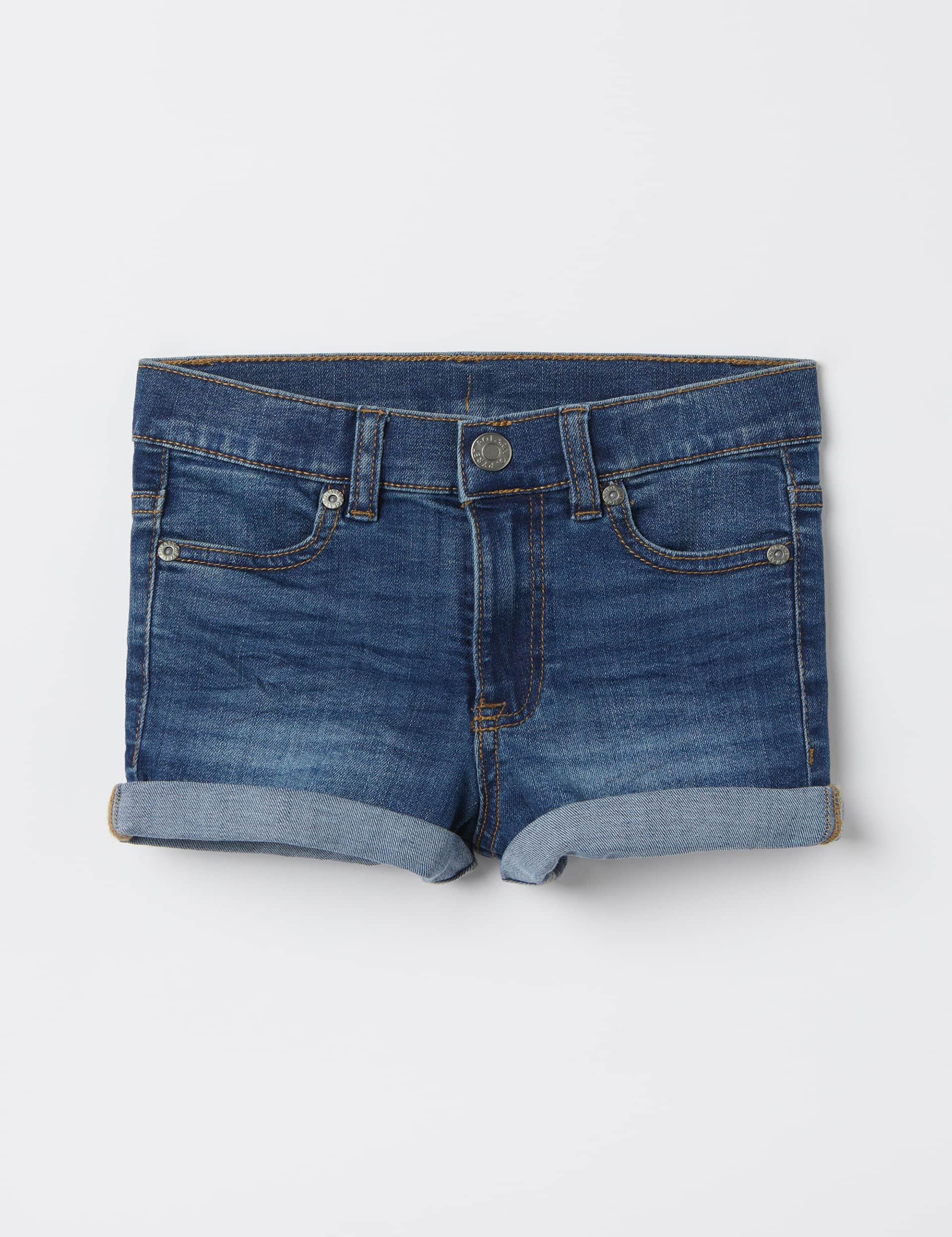 Polarn O. Pyret Girls Denim Shorts (1-10 Yrs)