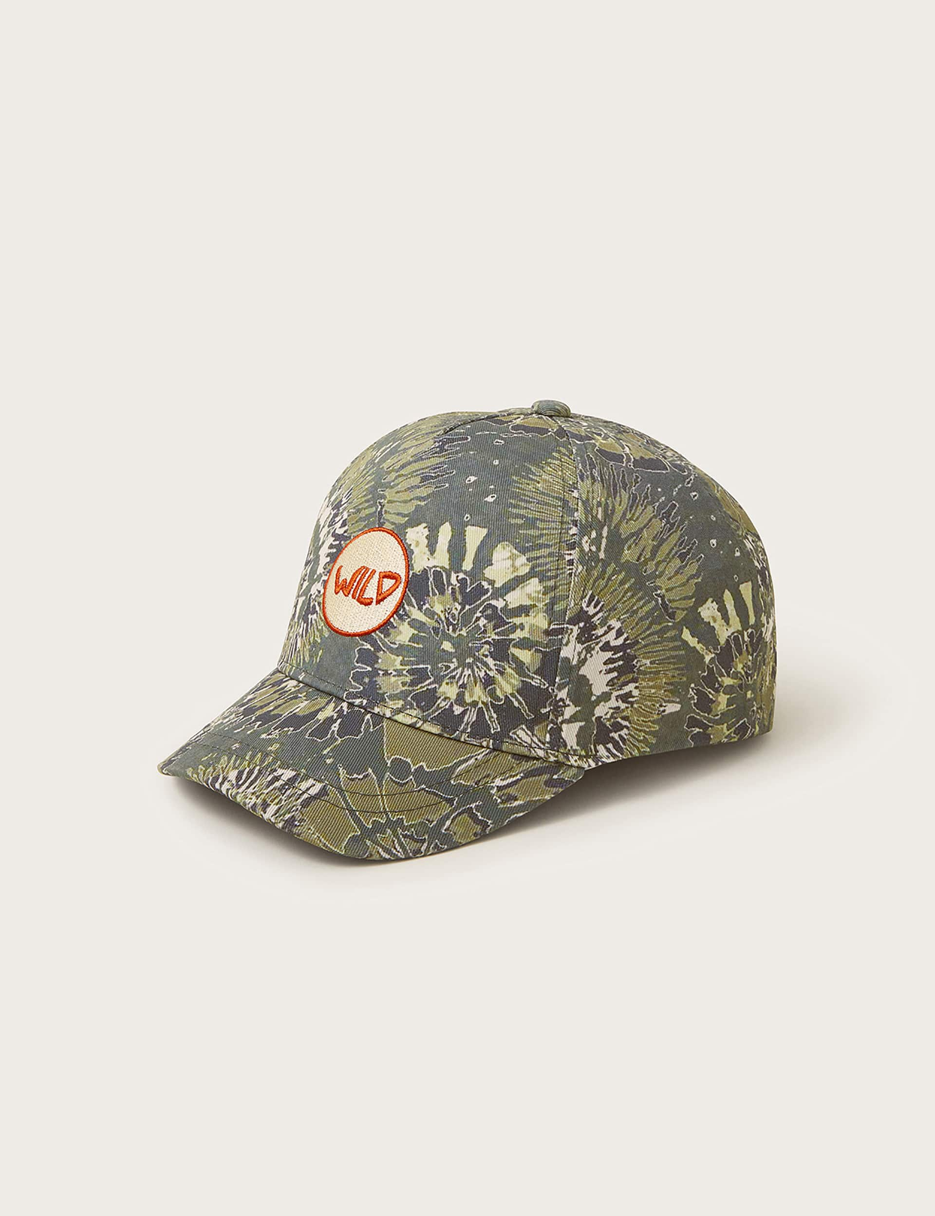 Monsoon Kids Pure Cotton Camouflage Baseball Cap - S-M - Khaki Mix, Khaki Mix