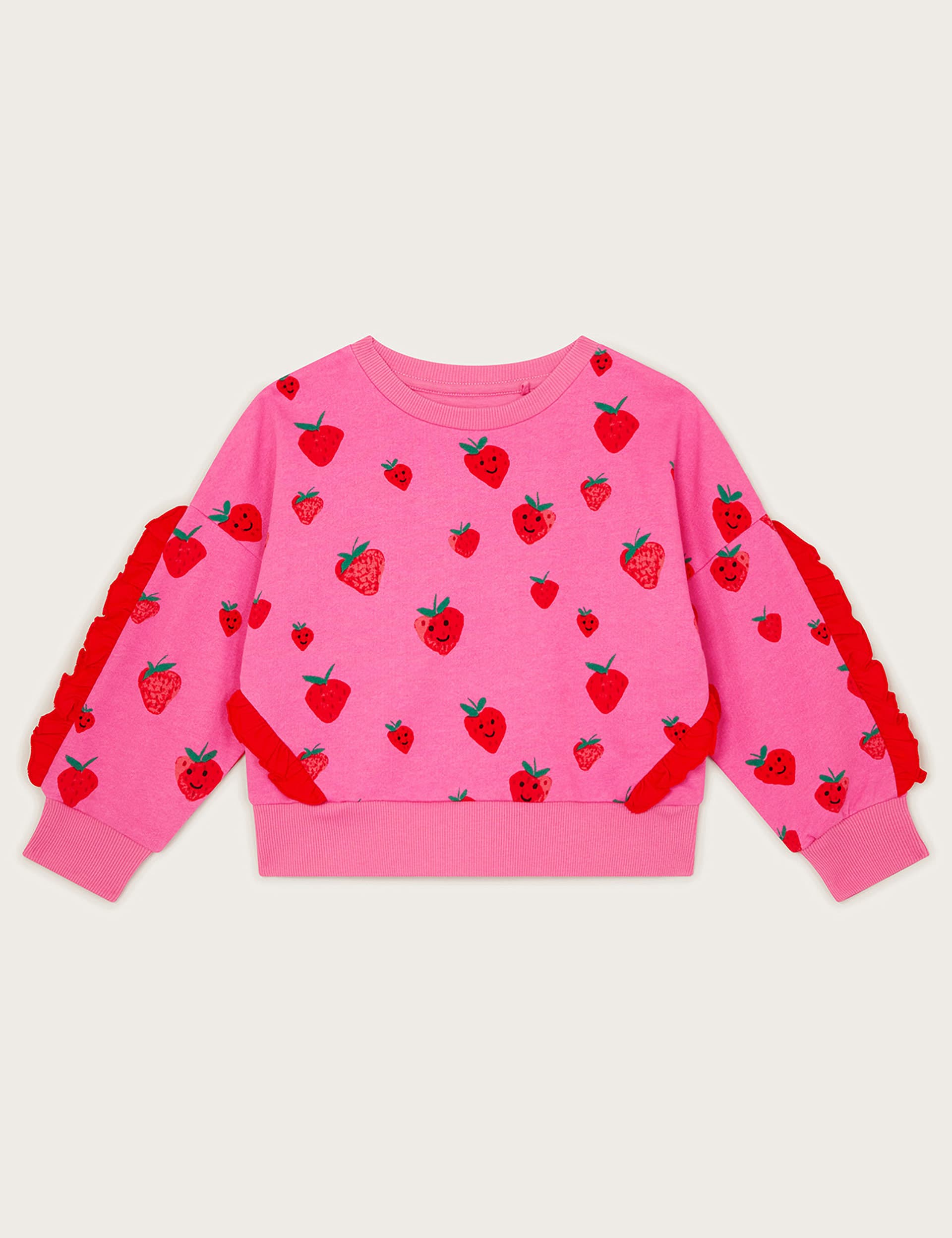 Monsoon Girls Pure Cotton Embroidered Sweatshirt (3-13 Yrs)