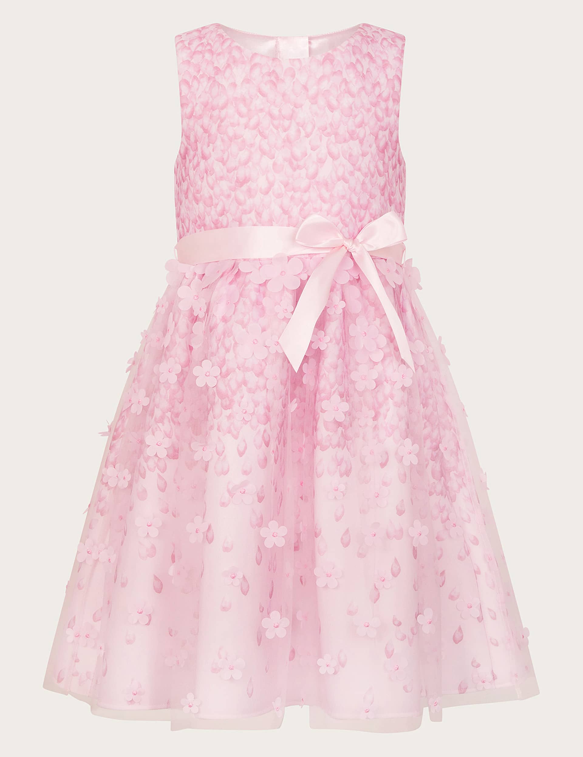 Monsoon Girls Floral Dress (3-13 Yrs) - 10y - Pink Mix, Pink Mix