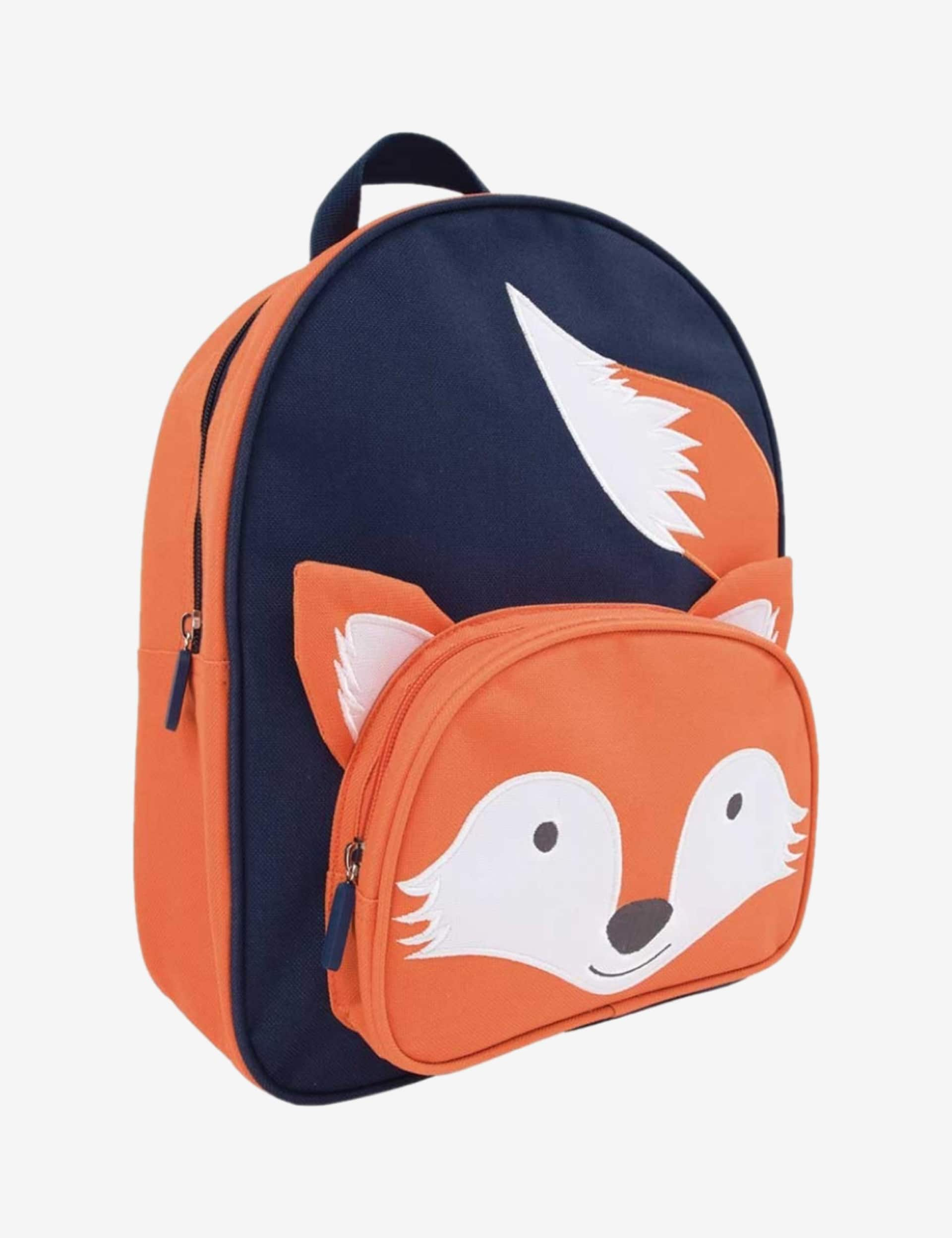 Jojo Maman Bb Kids Fox Backpack - Navy Mix, Navy Mix