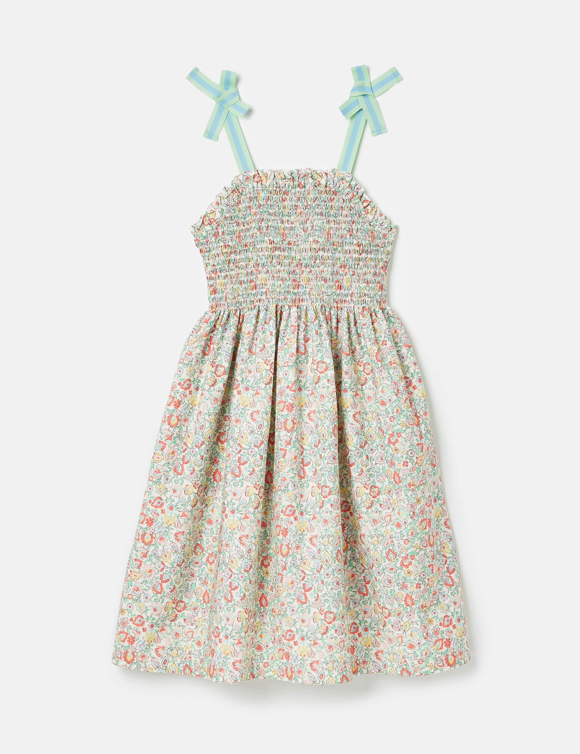 Joules Girls Pure Cotton Seaside Dress (2-11 Yrs)