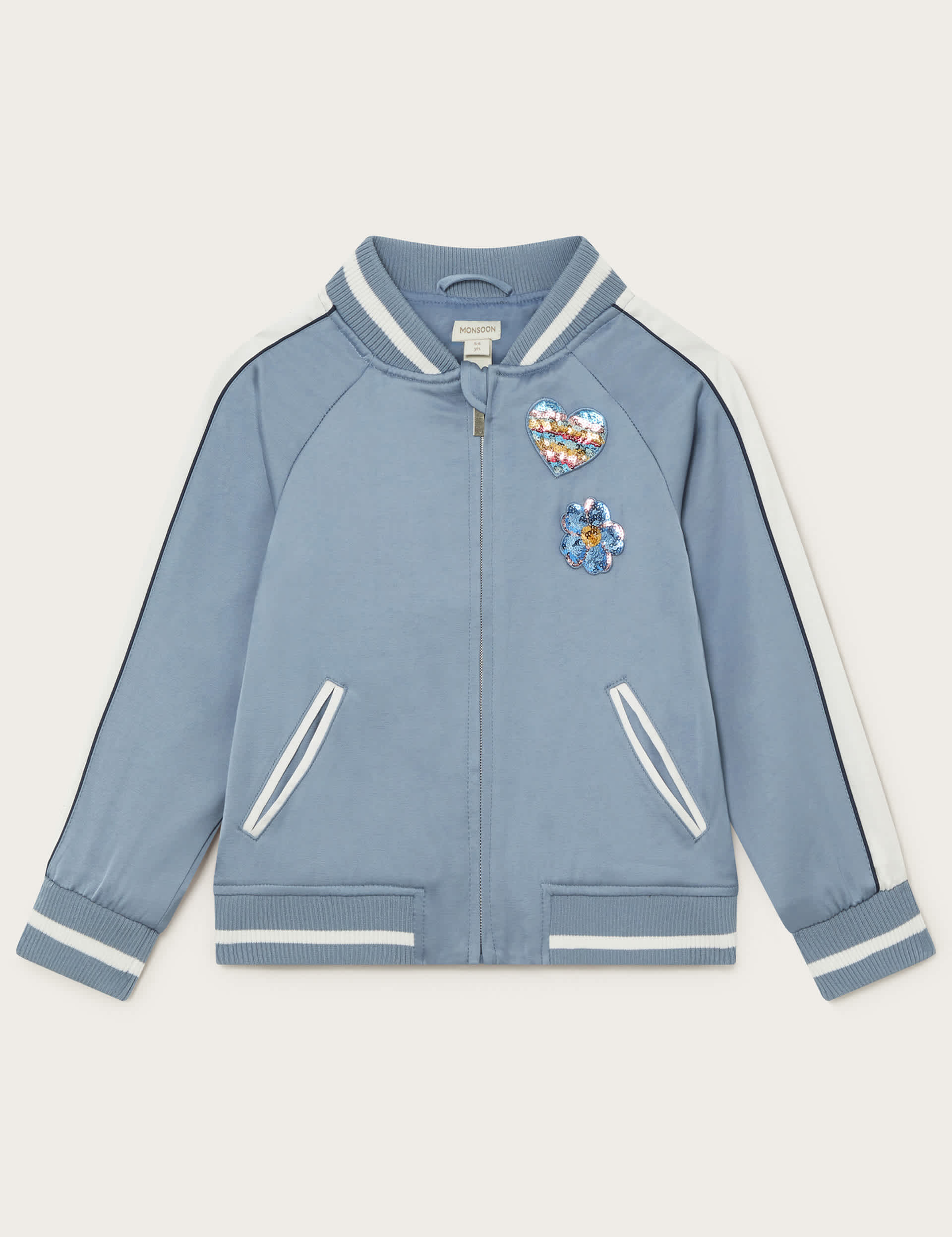 Monsoon Girls Satin Bomber Jacket (3-15 Yrs)