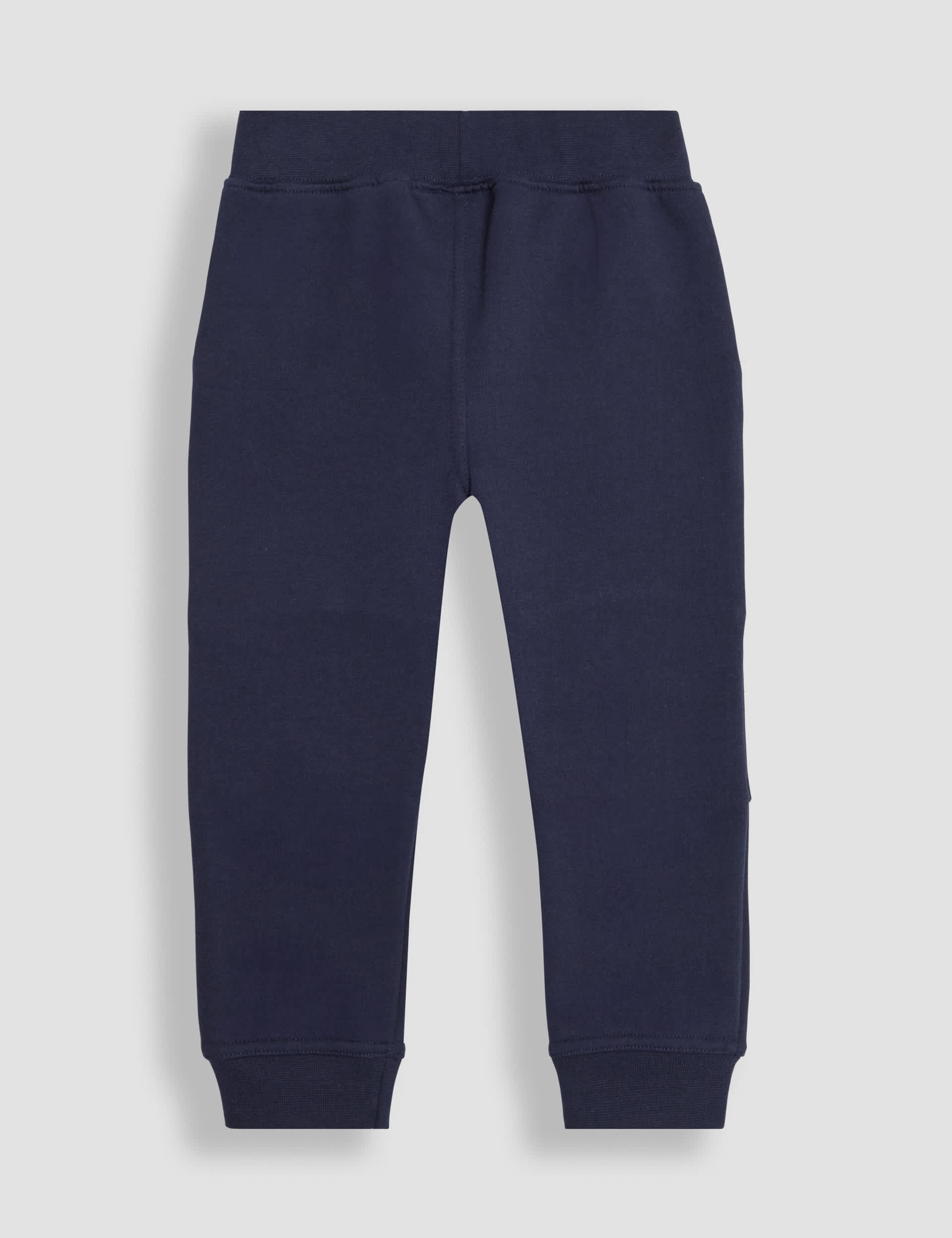 Jojo Maman Bb Boys Pure Cotton Highland Cow Joggers (6 Mths - 6 Yrs) - 18-24 - Navy, Navy