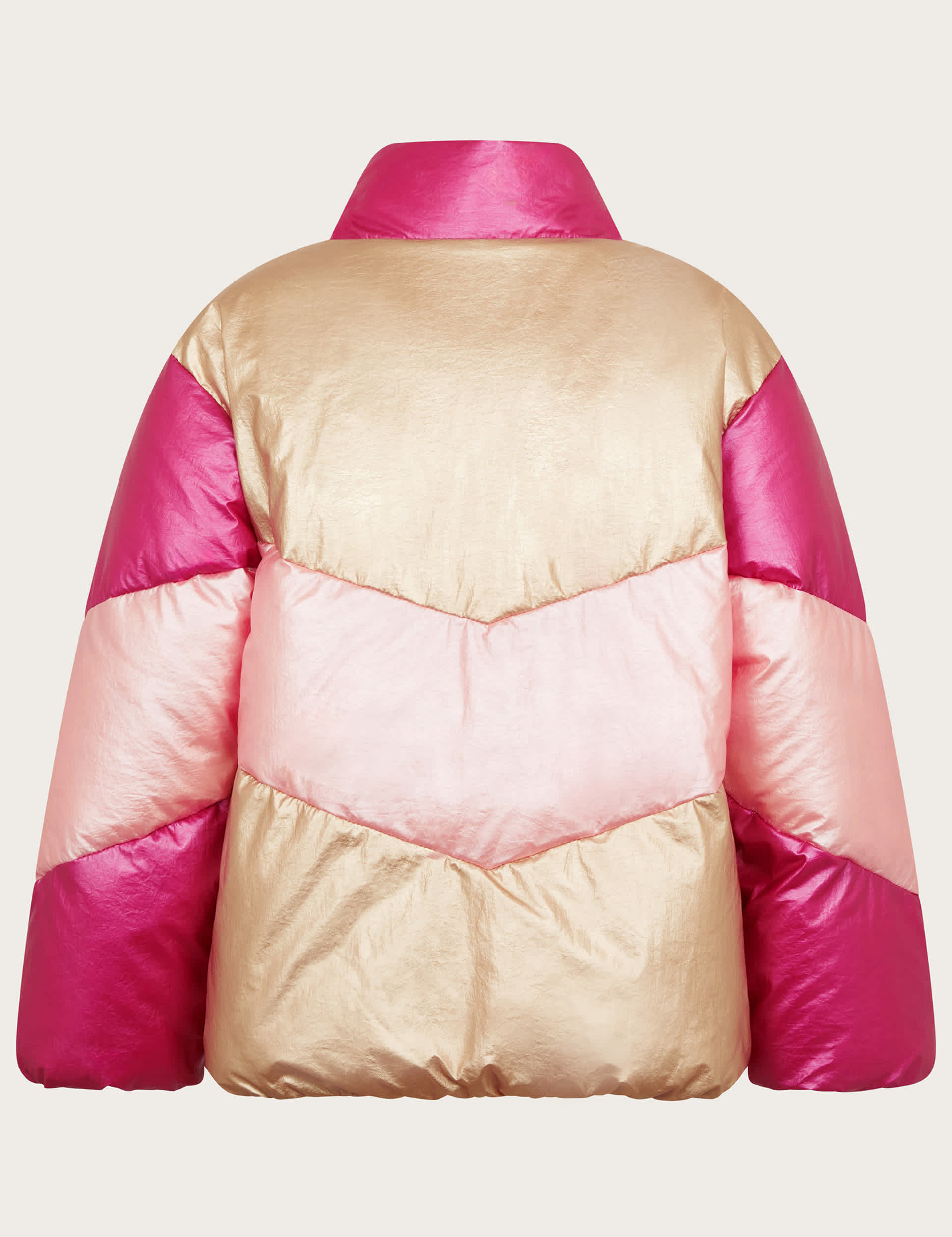 Monsoon Girls Metallic Jacket (3-13 Yrs) - 3-4 Y - Pink Mix, Pink Mix