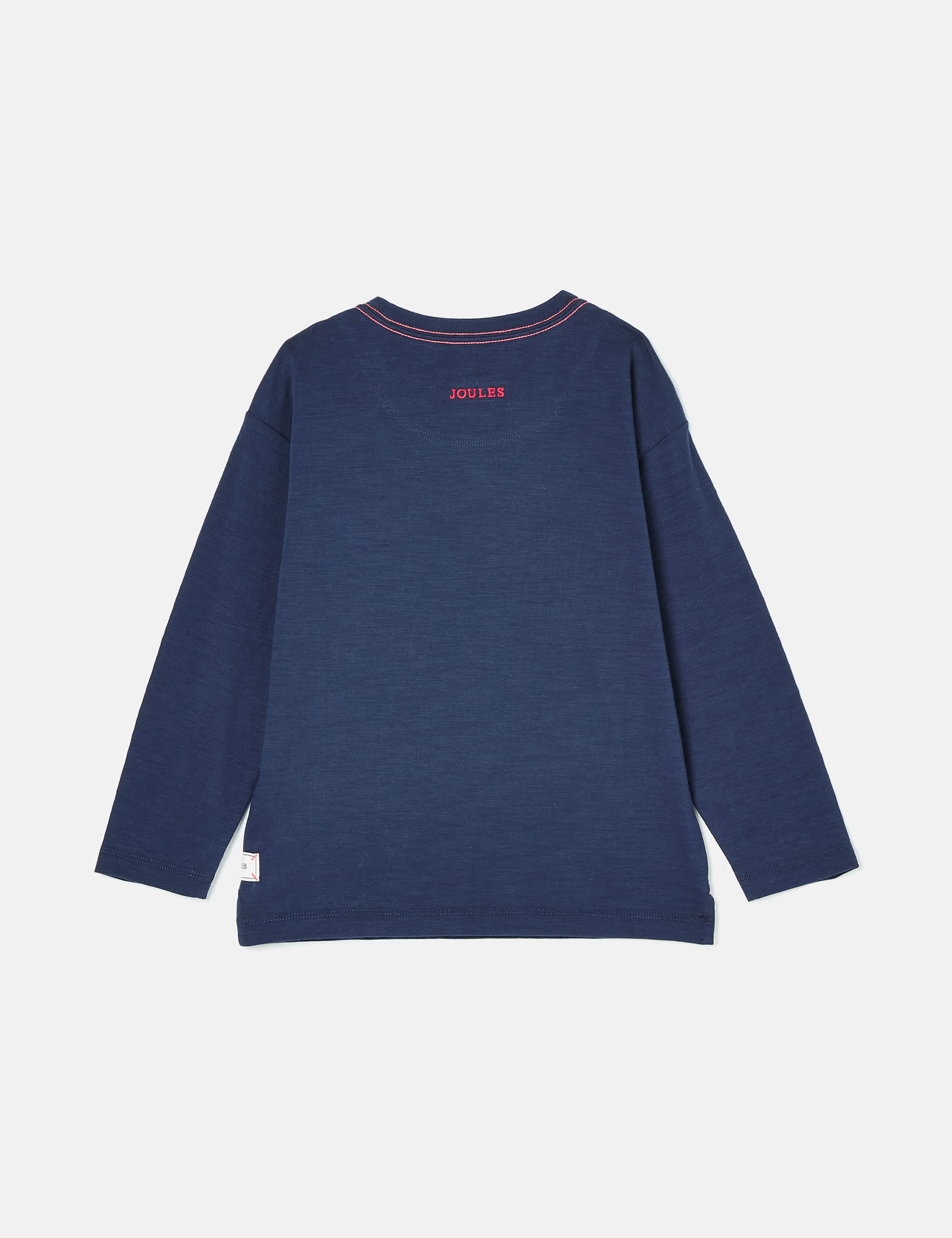 Joules Boys Pure Cotton Brussels Sprout Top (2-9 Yrs) - 5-6Y - Blue Mix, Blue Mix