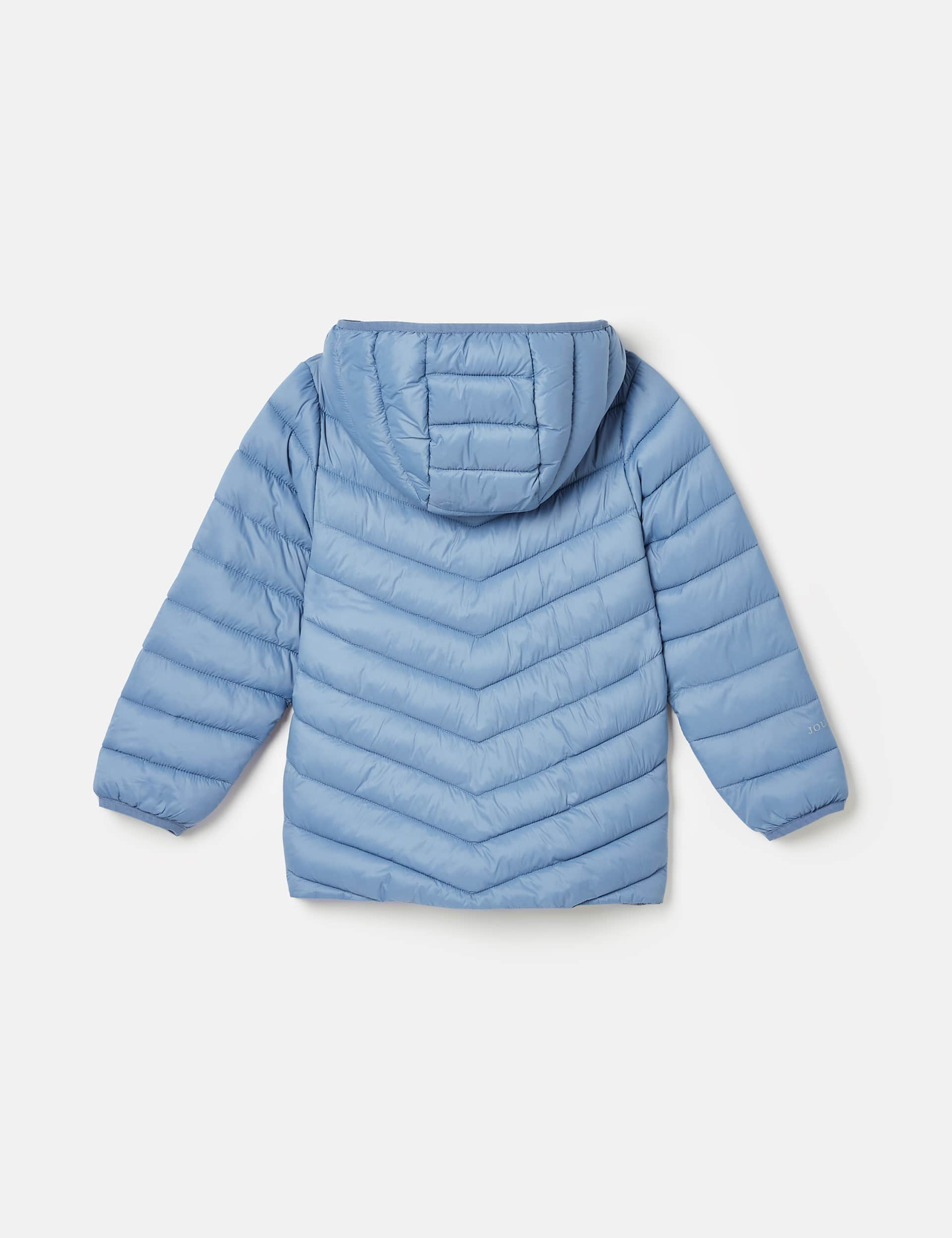 Joules Girls Hooded Padded Coat (2-12 Yrs) - 7-8Y - Blue, Blue