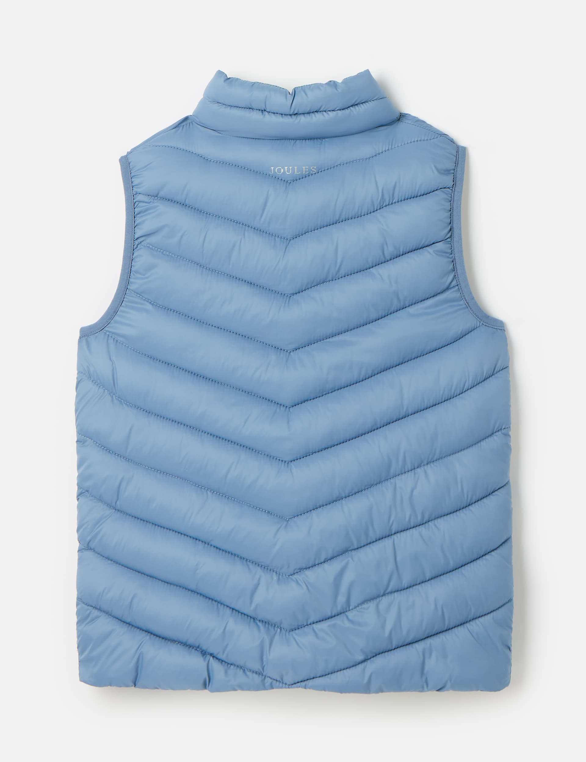 Joules Girls Padded Quilted Gilet (2-12 Yrs) - 3 - Blue, Blue