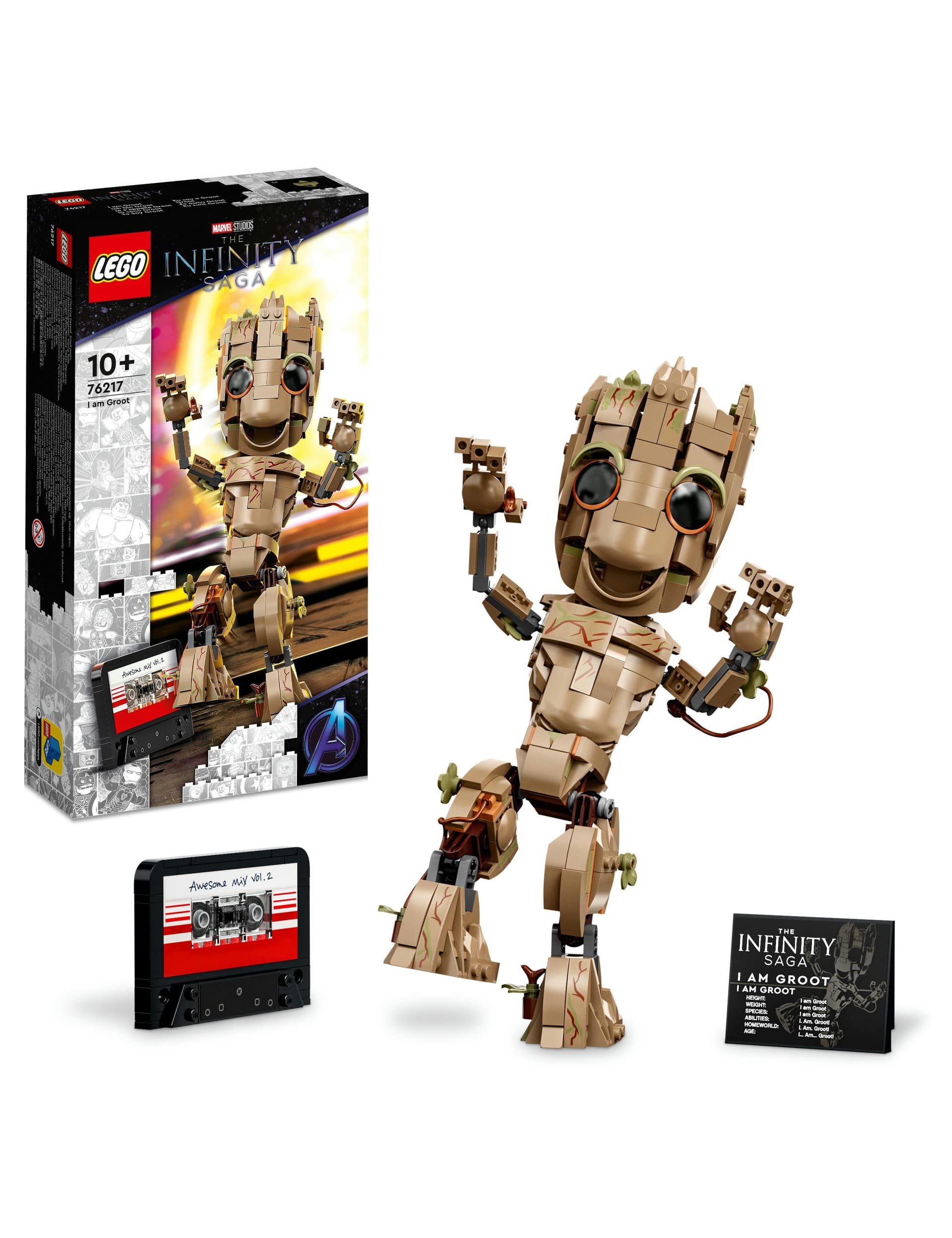 LEGO Marvel I am Groot 76217 (10+ Yrs)