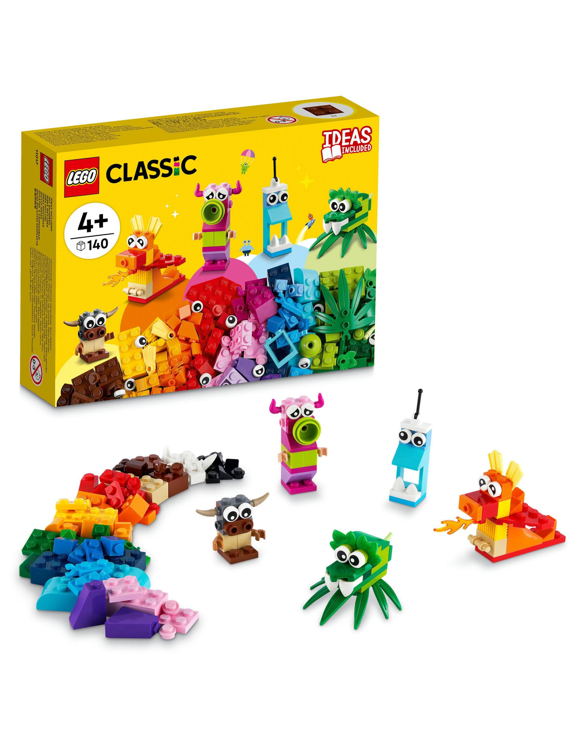 LEGO Classic Creative Monsters (4+ Yrs)