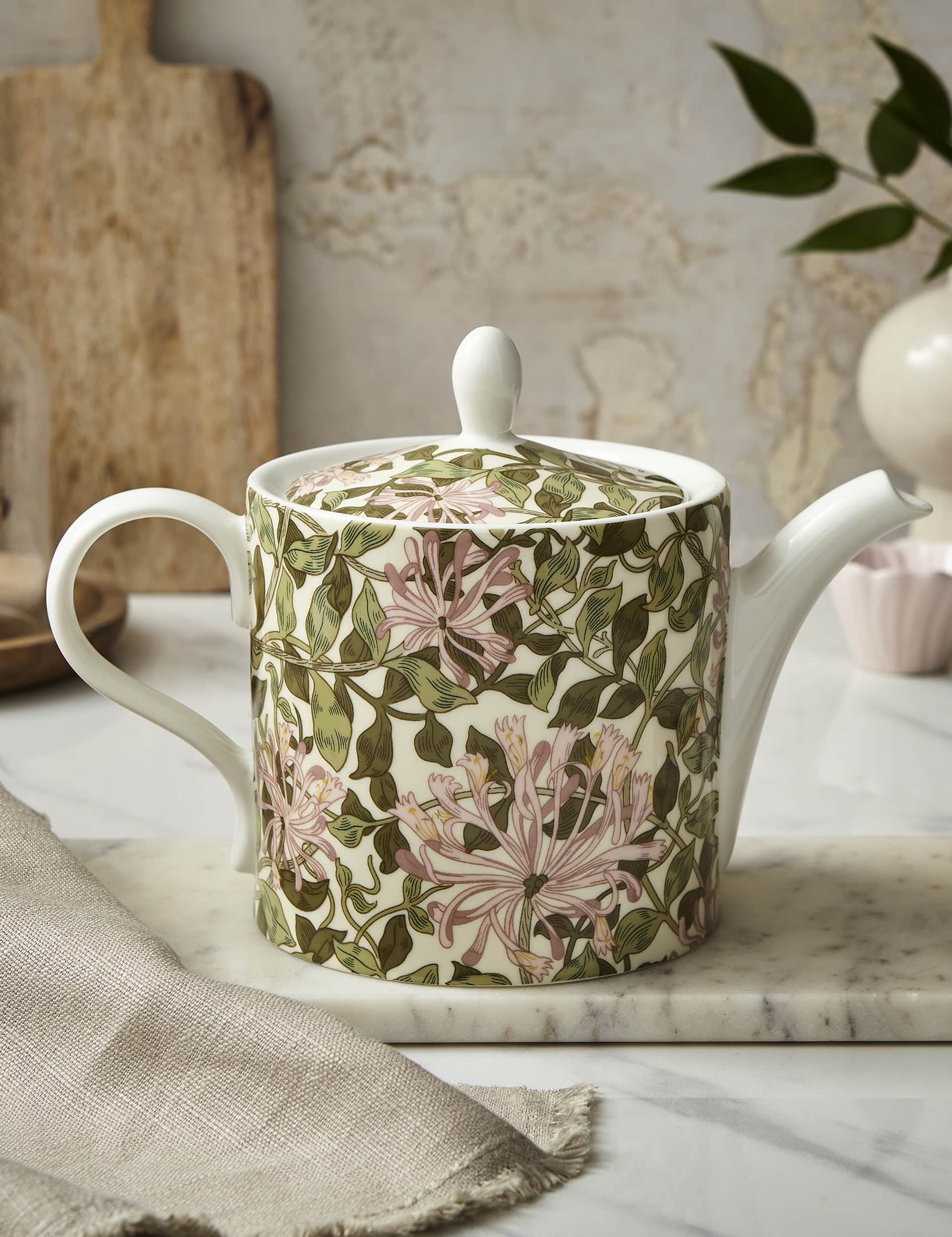 Morris & Co Patterned Teapot & Mug Set - Multi, Multi