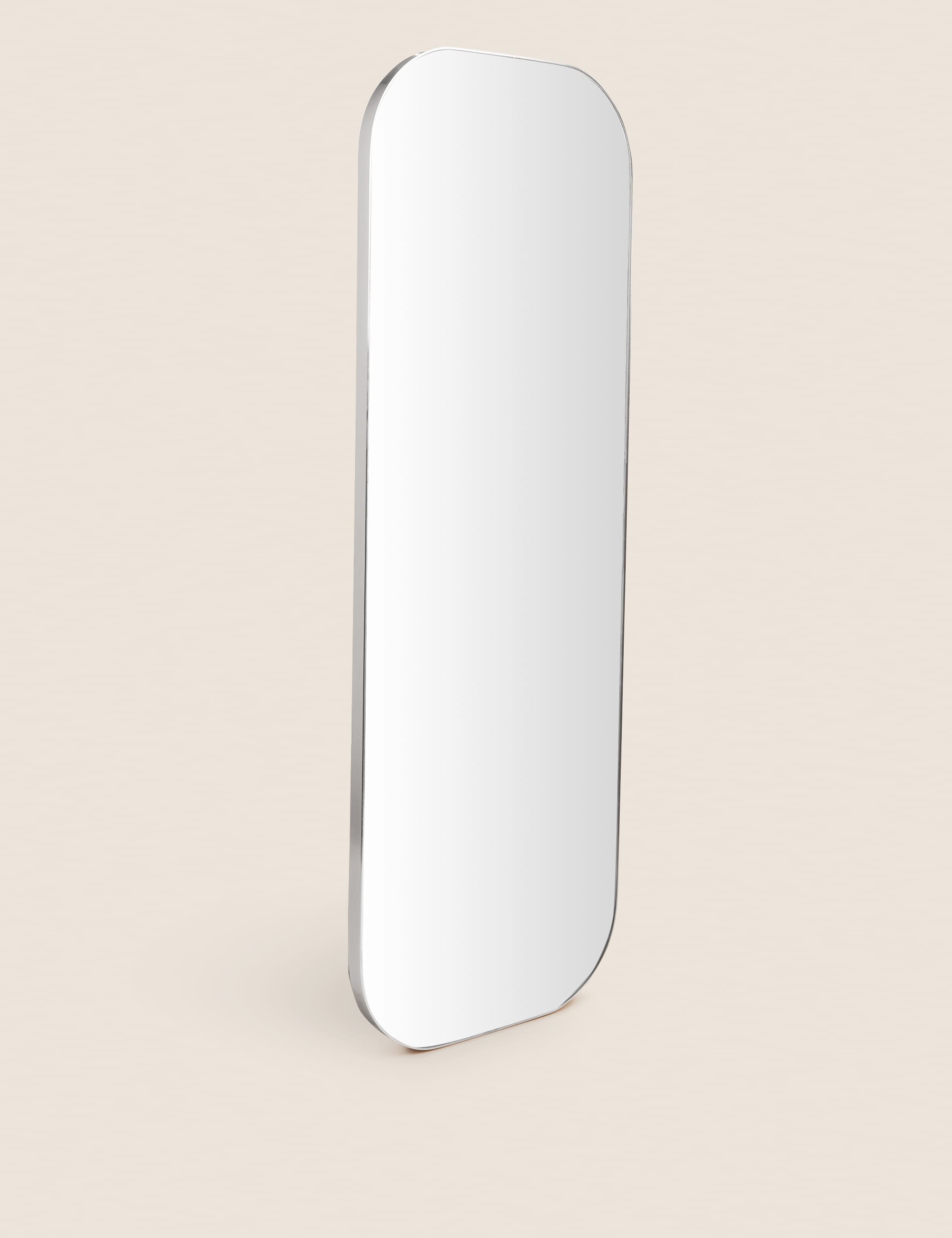 M&S Collection Milan Oblong Mirror - Silver, Silver