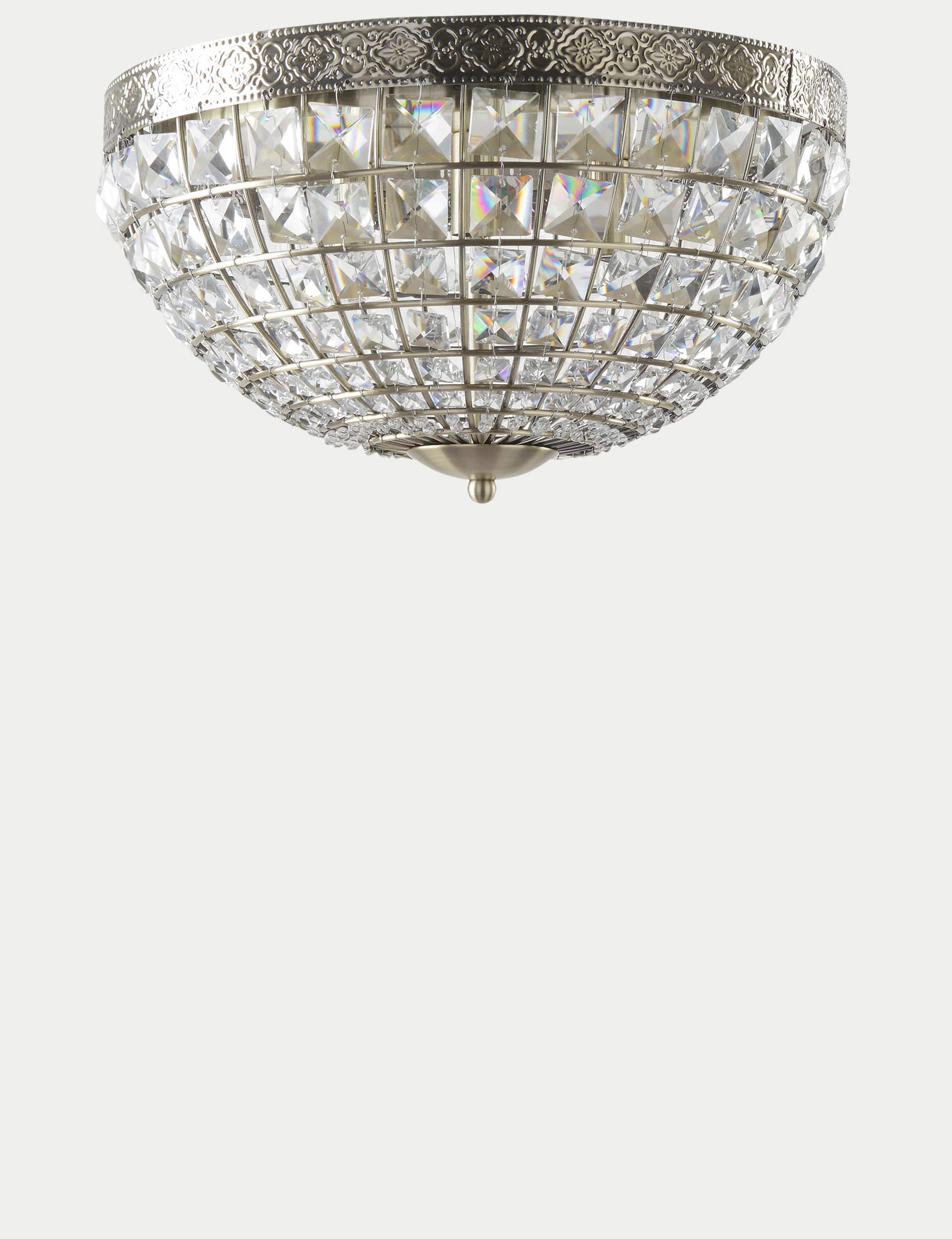 M&S Gem Ball Flush Ceiling Light