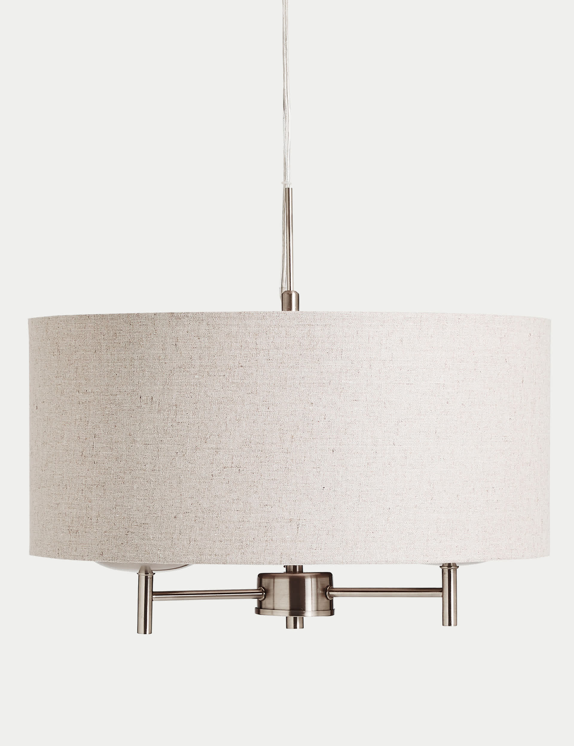 M&S Fleur Pendant Light - Grey Mix, Antique Brass,Grey Mix