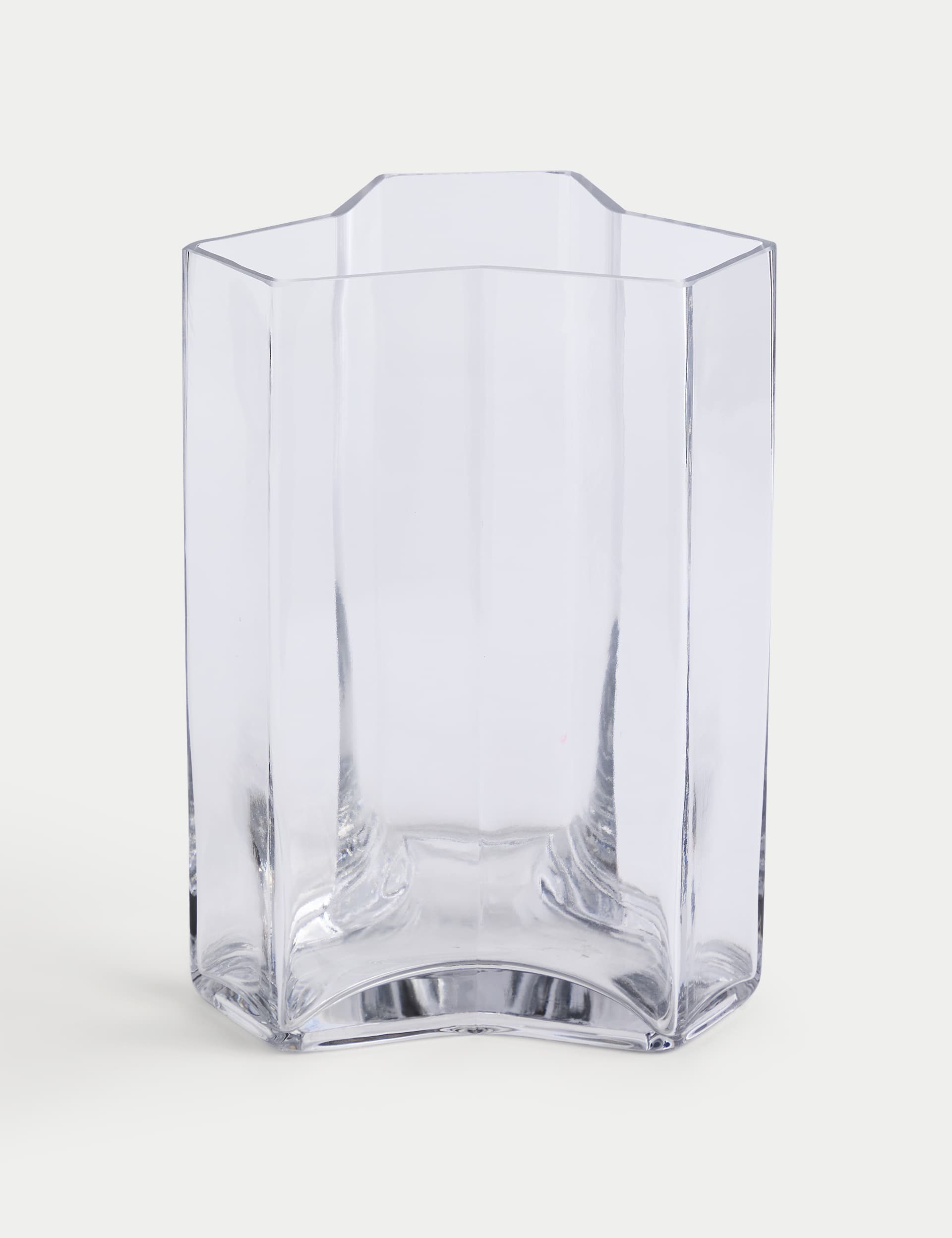 M&S X Kelly Hoppen Triptych Vase - Clear, Clear