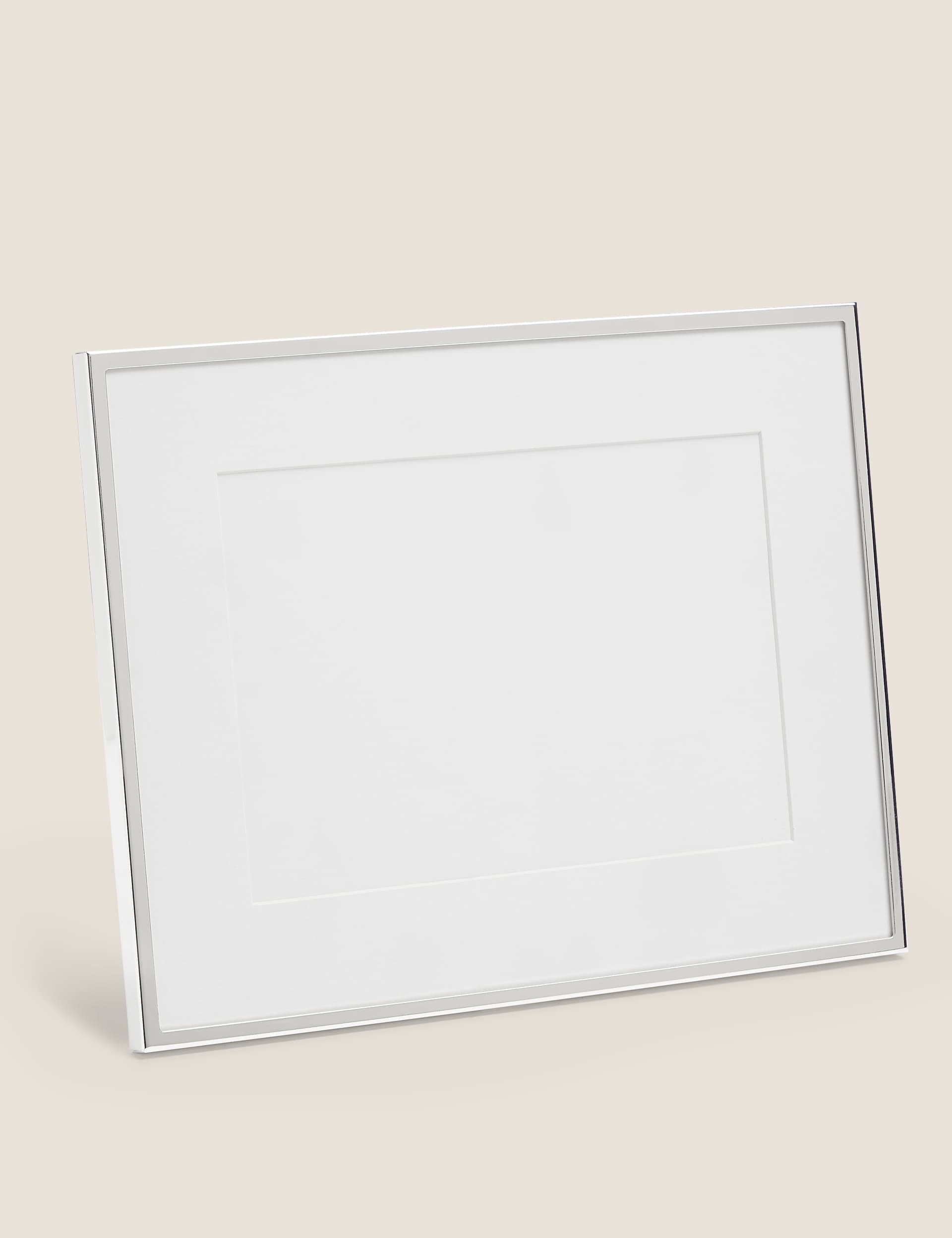 M&S Collection Elegant Photo Frame 5x7 inch - Silver, Silver