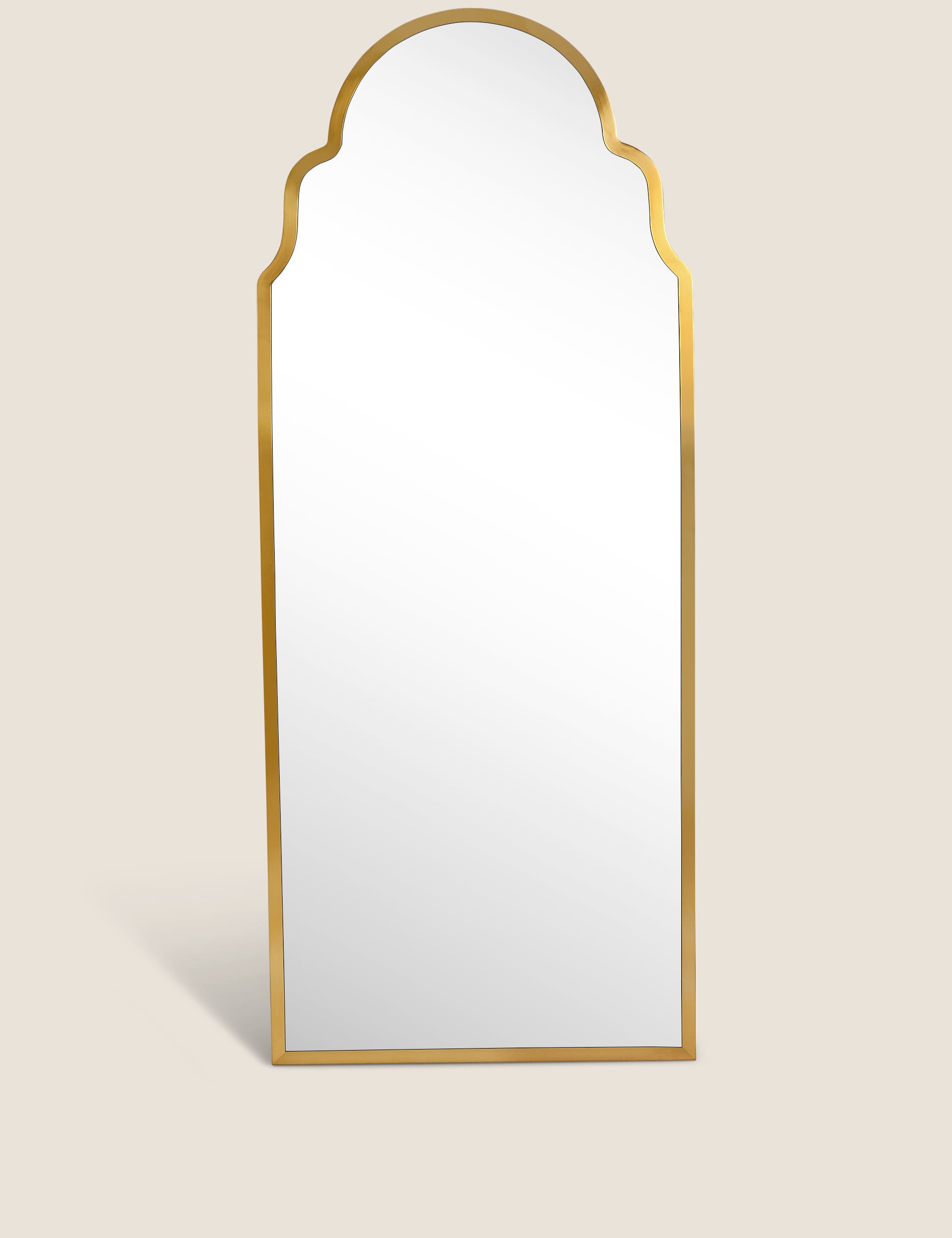 M&S Madrid Full Length Mirror - Antique Brass, Antique Brass