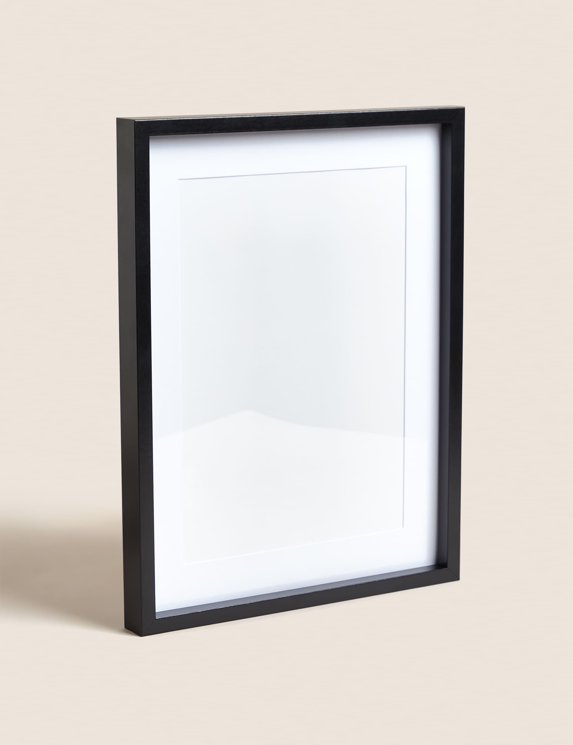 M&S Photo Frame A4 - Black, Black,White