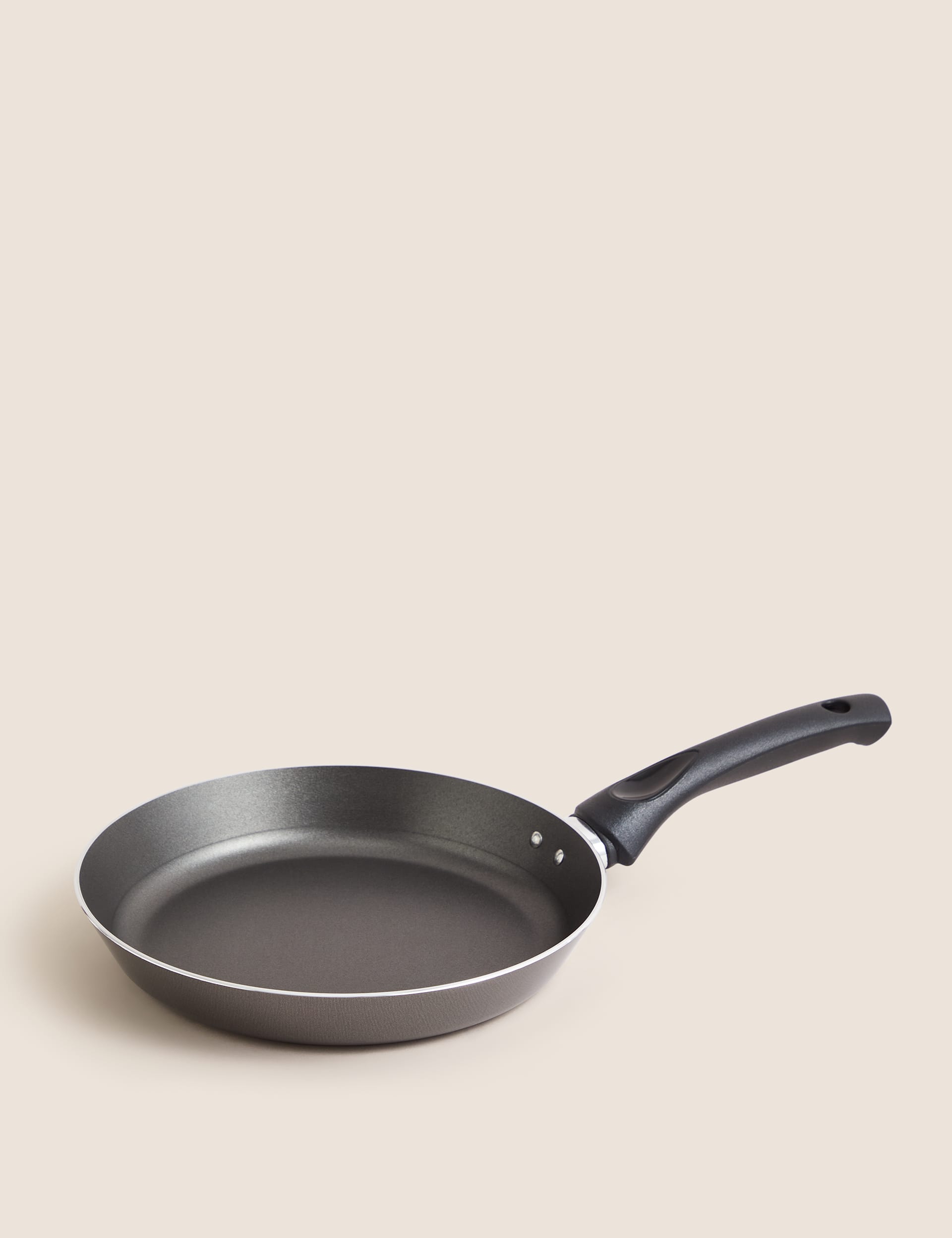 M&S Grey Aluminium 24cm Frying Pan  Grey