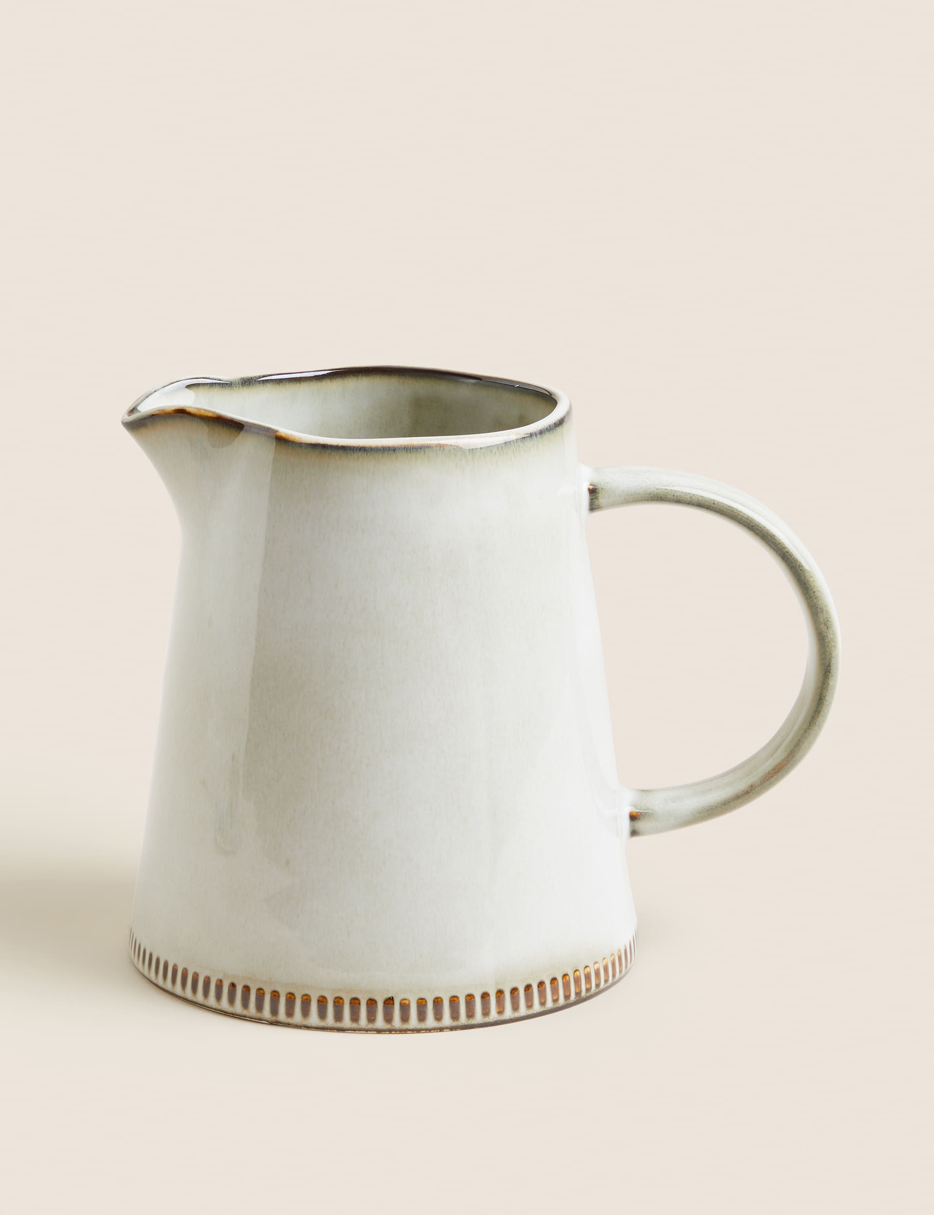 M&S X Fired Earth Stoneware Jug