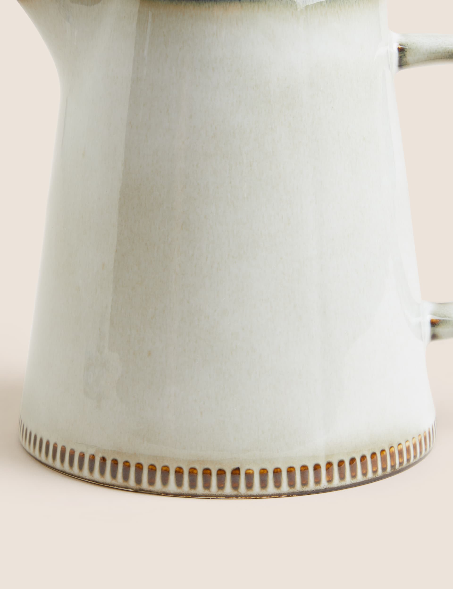 M&S X Fired Earth Stoneware Jug - Natural, Natural