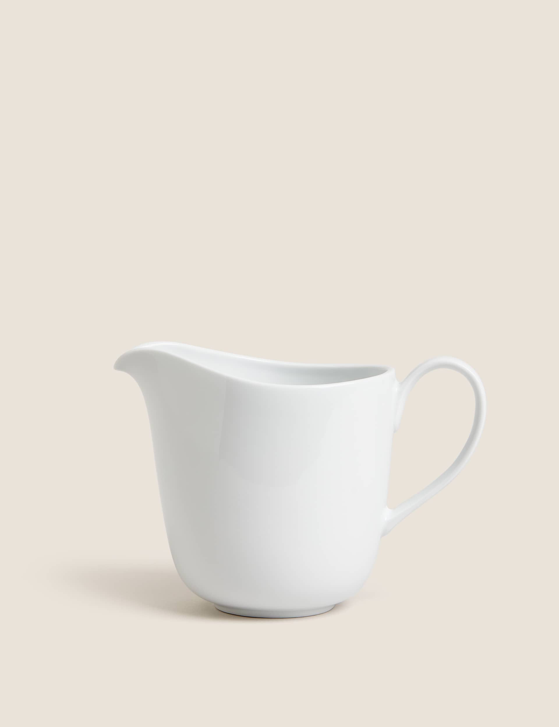 M&S Maxim Large Jug - White, White