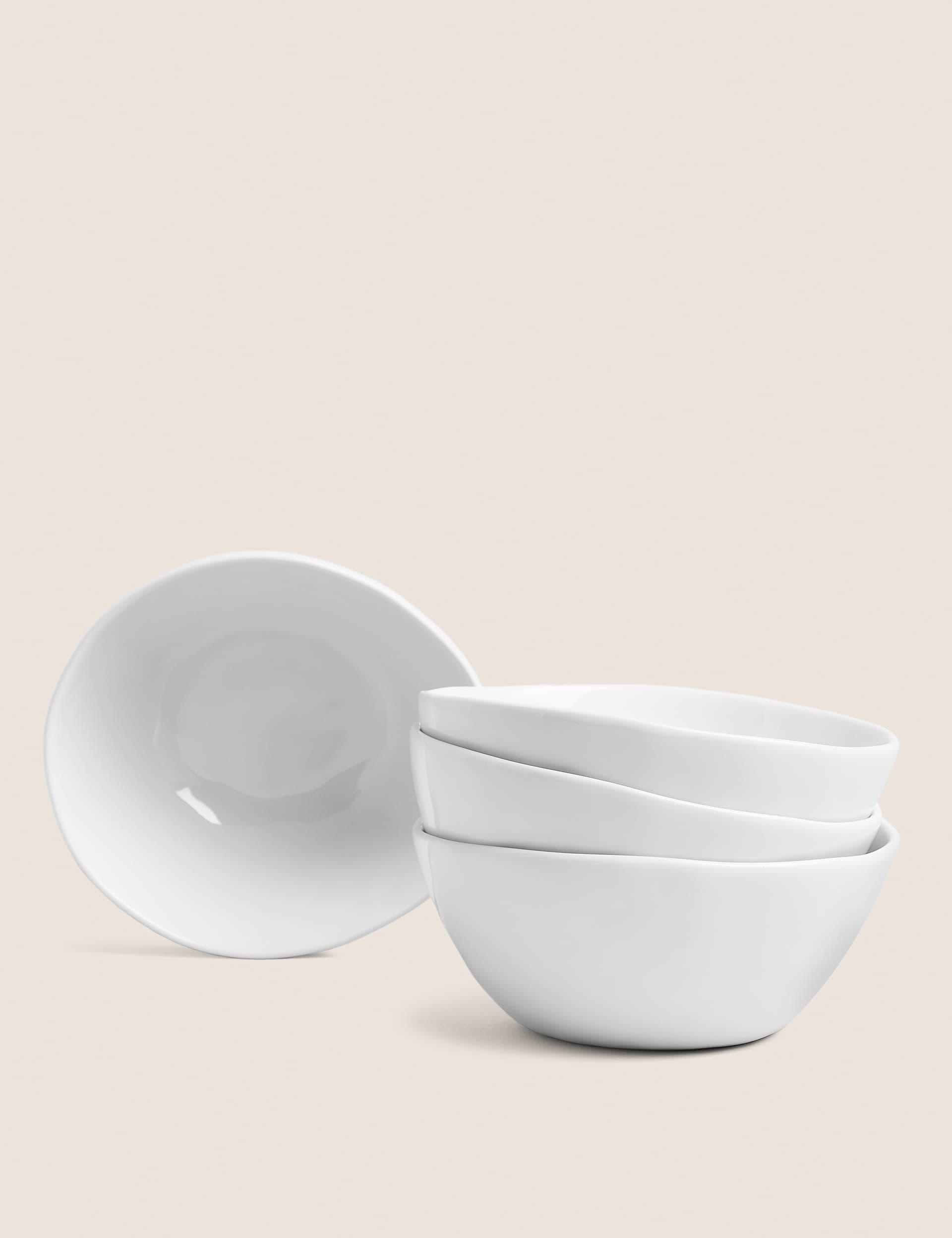 M&S Set of 4 Artisan Cereal Bowls