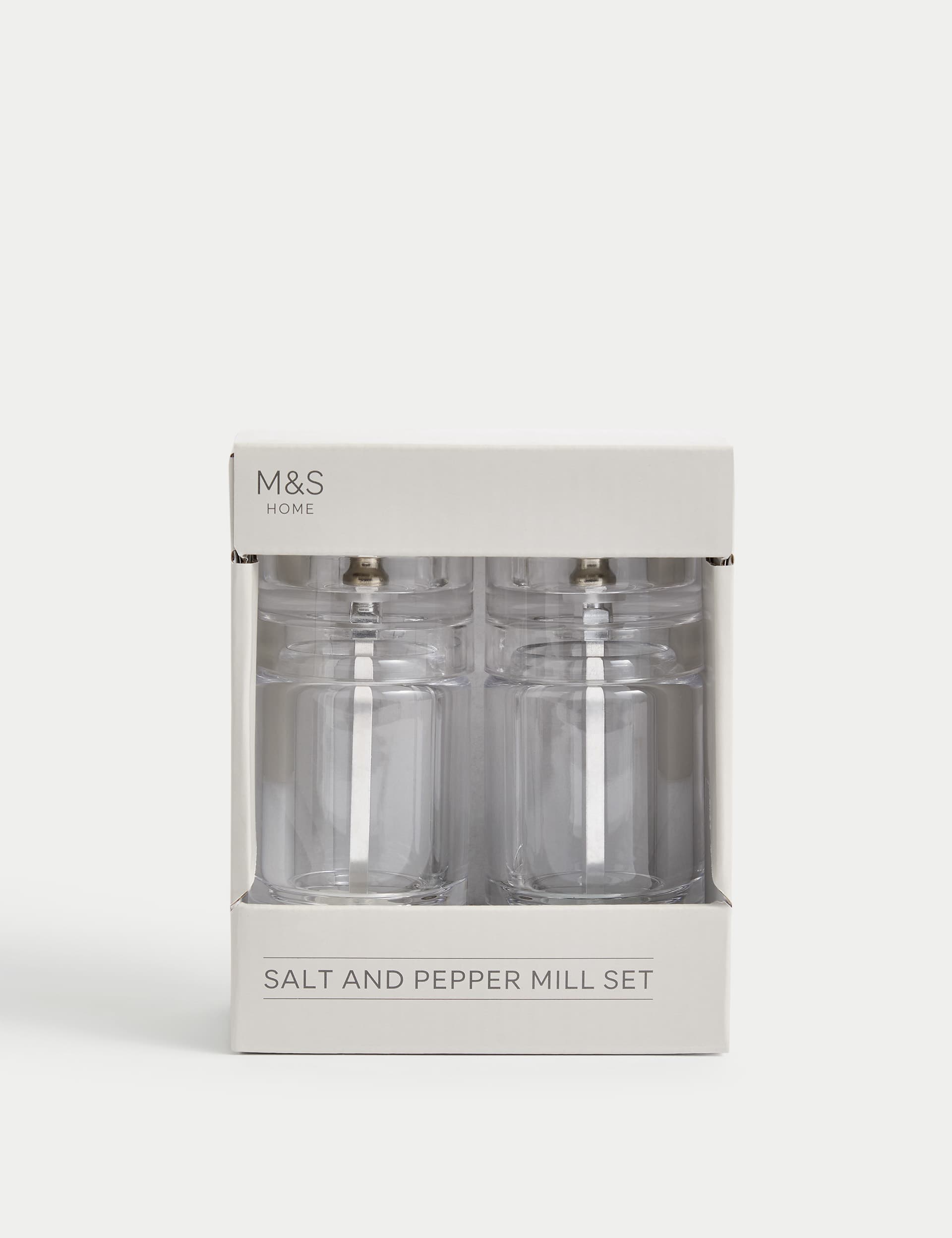 Salt&PepperMills - Clear, Clear