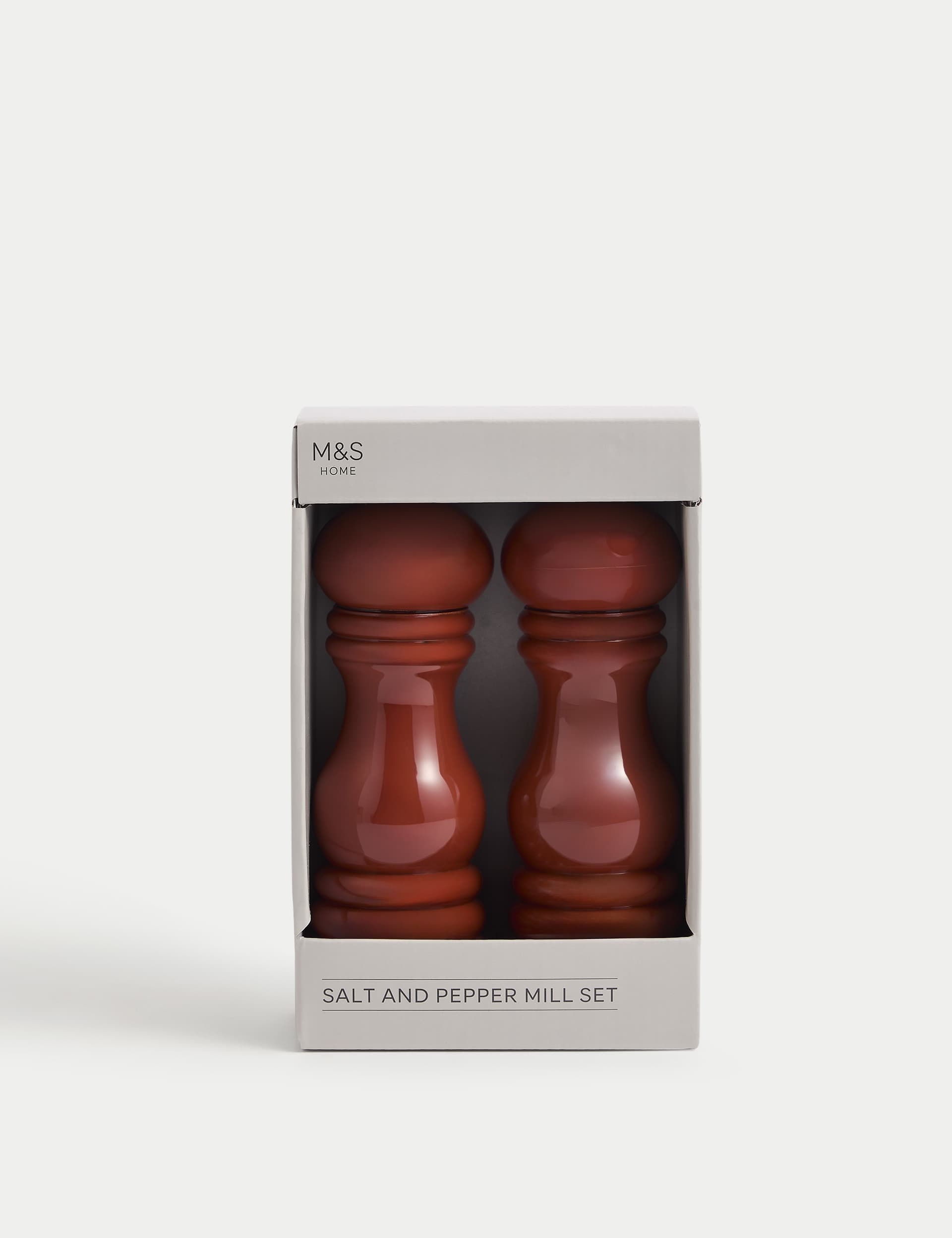 Salt&PepperMills - Terracotta, Terracotta,Grey