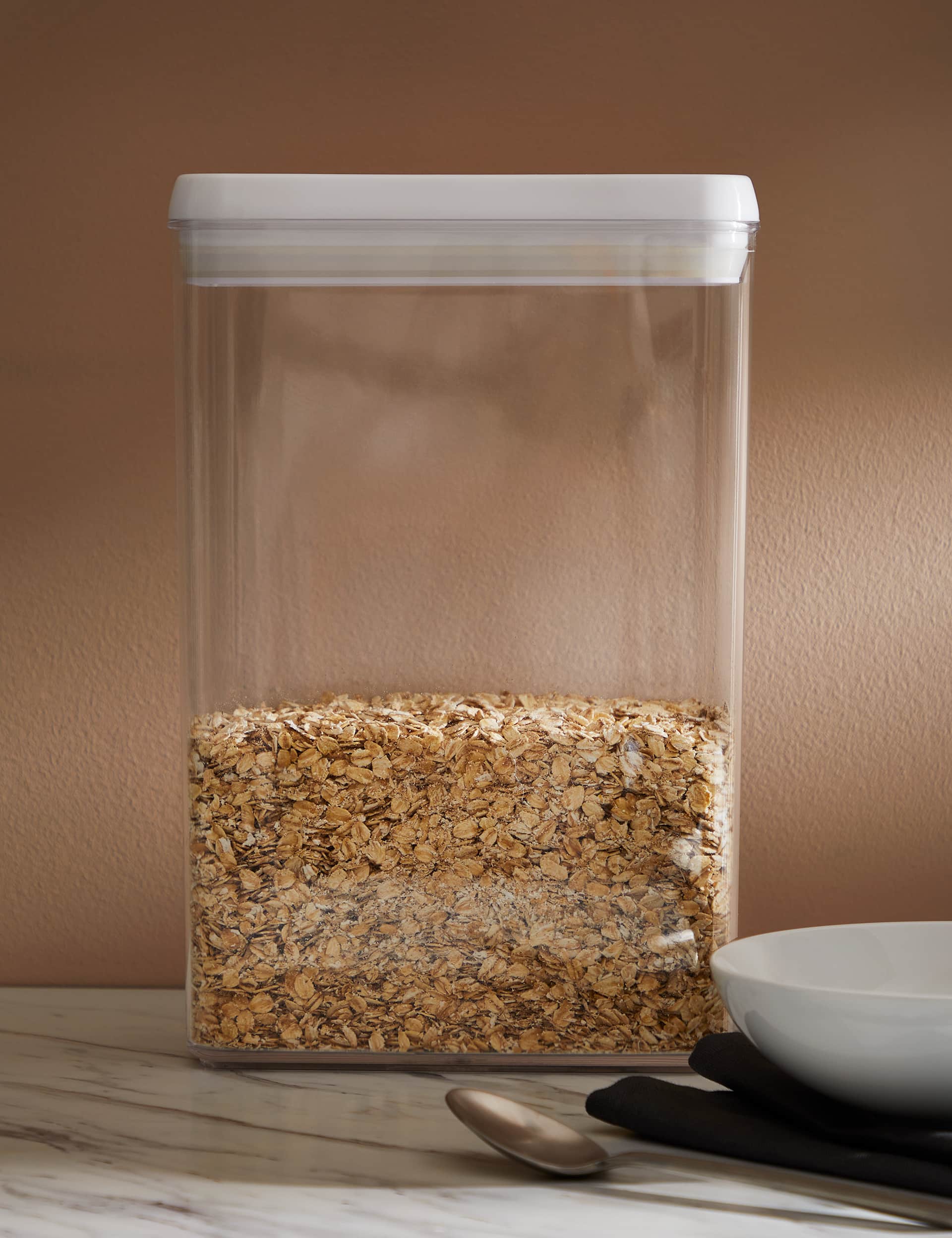 M&S 4.4L Rectangular Flip-Tight Food Storage