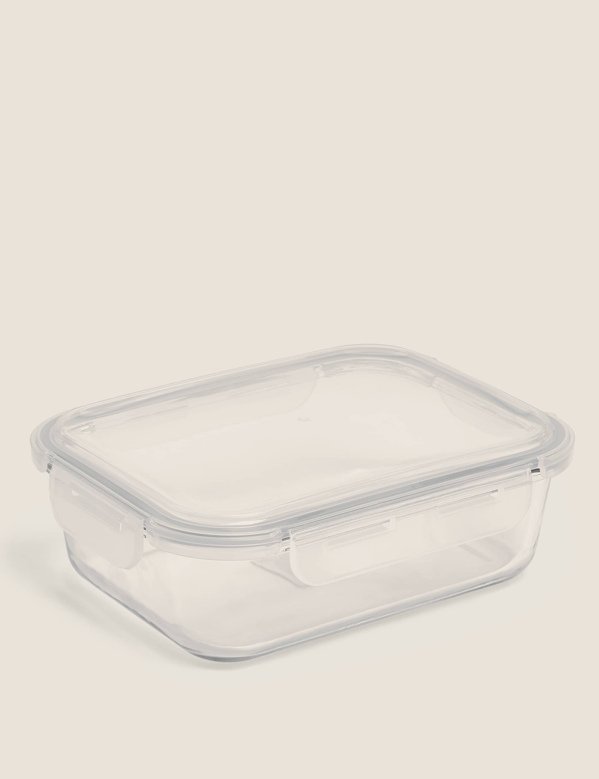M&S Large Glass Fridge Storage Container