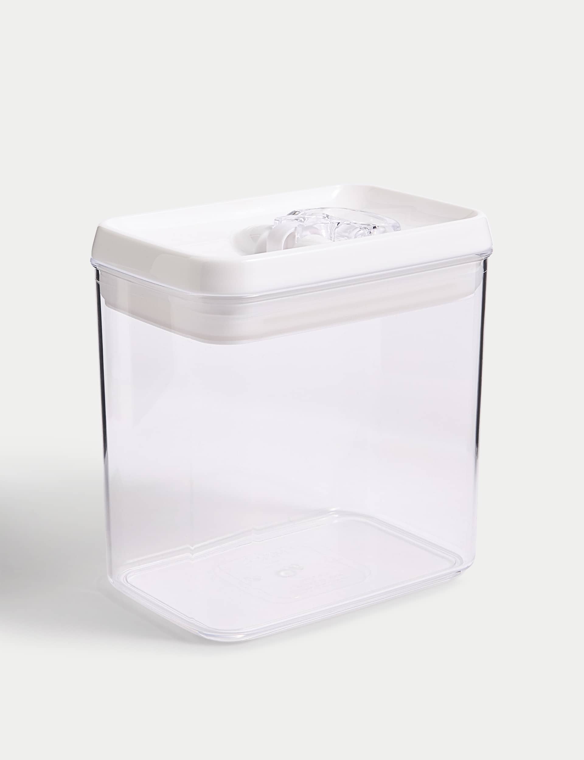 M&S Collection 1.3L Food Storage - White Mix, White Mix