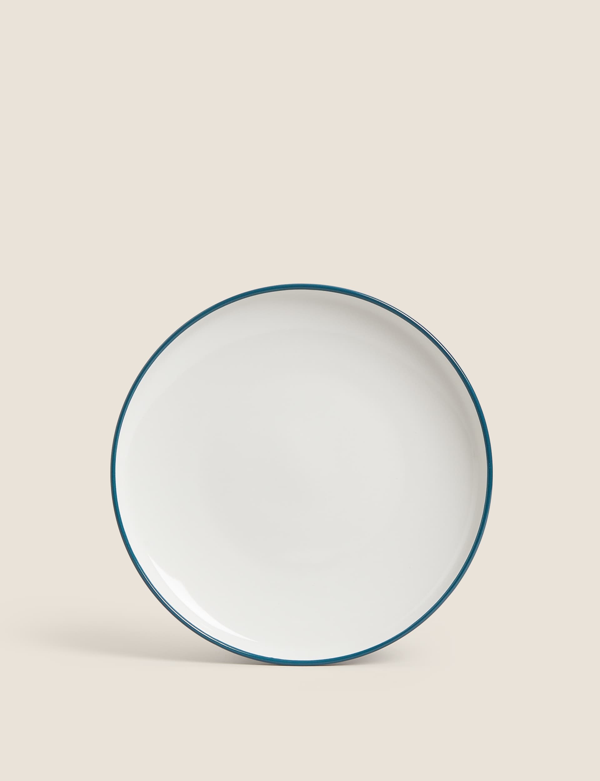 M&S Collection Set of 4 Tribeca Side Plates - Teal, Teal