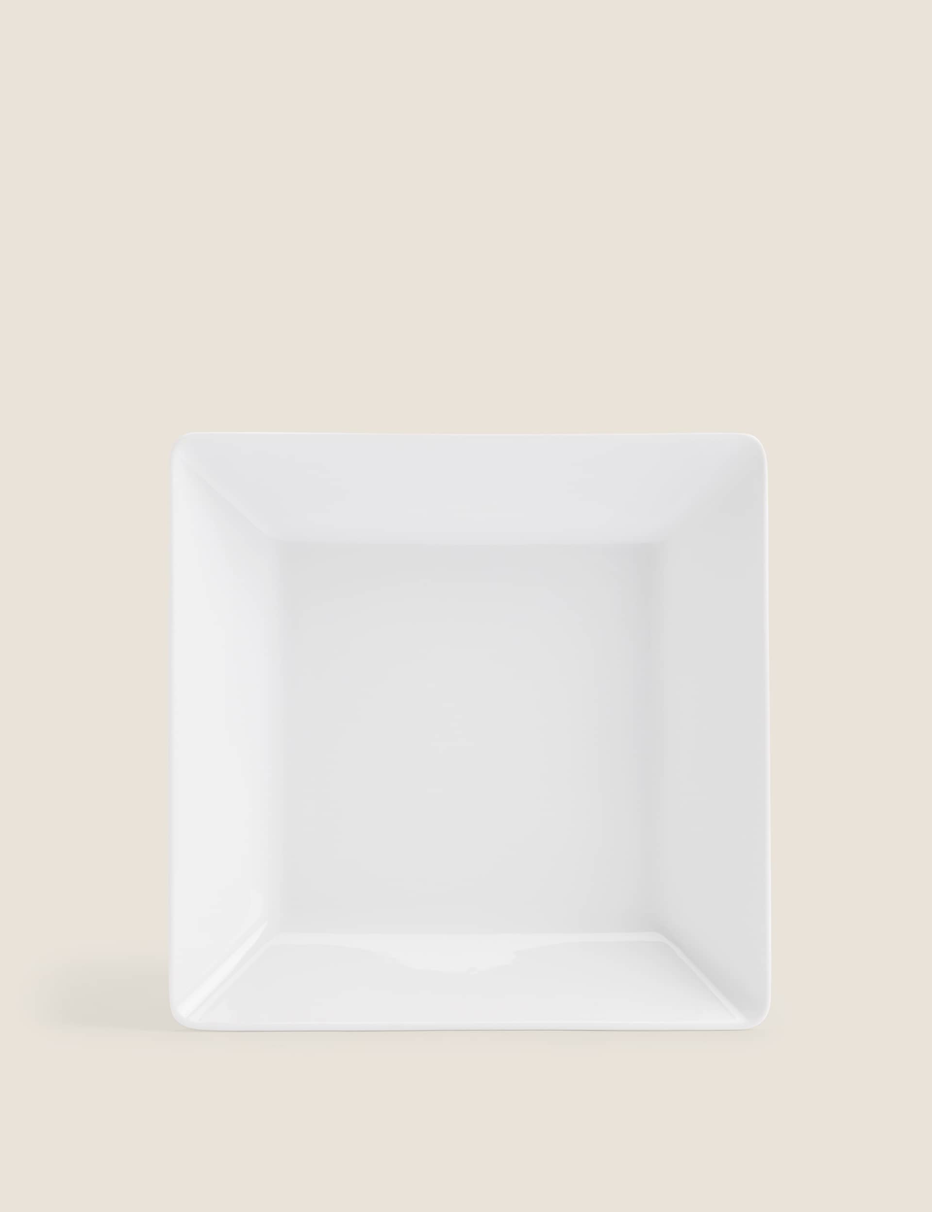 M&S Collection Maxim Square Pasta Bowl - White, White